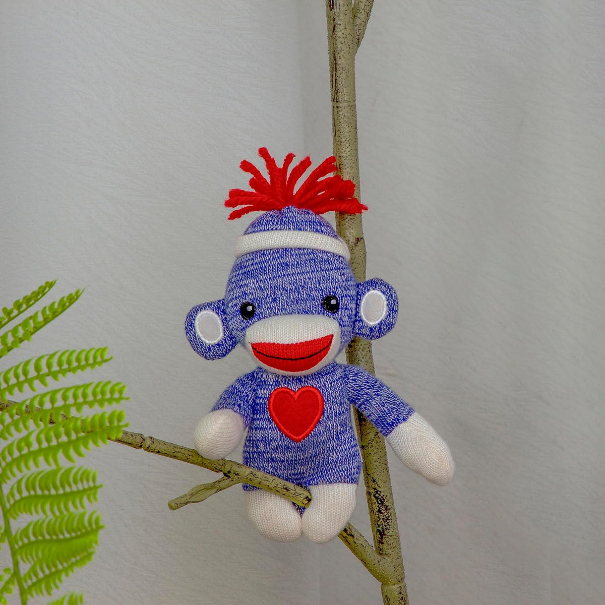 Plushland Adorable Mono Calcetín, El Juguete de Peluche de Animal d...