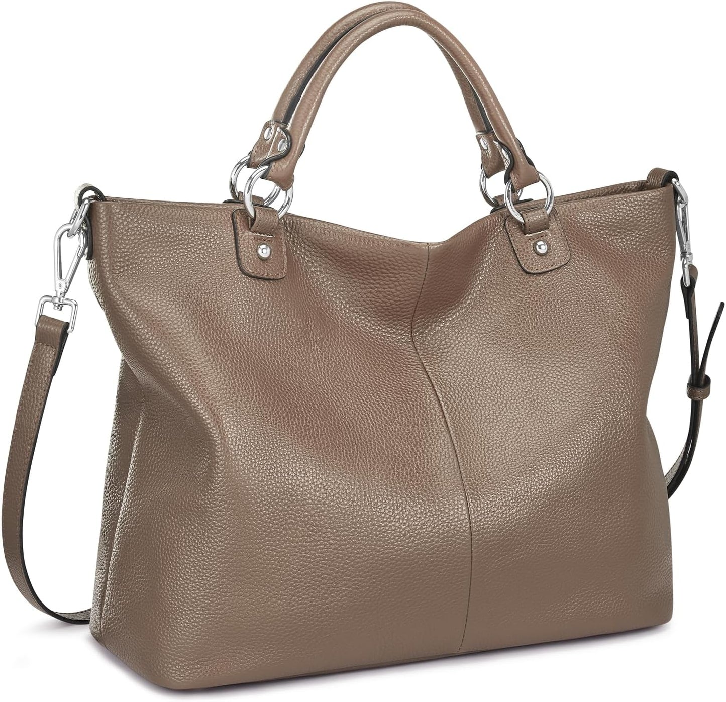 Bolso Kattee para mujer de cuero suave, bolso cruzado superior y bo...