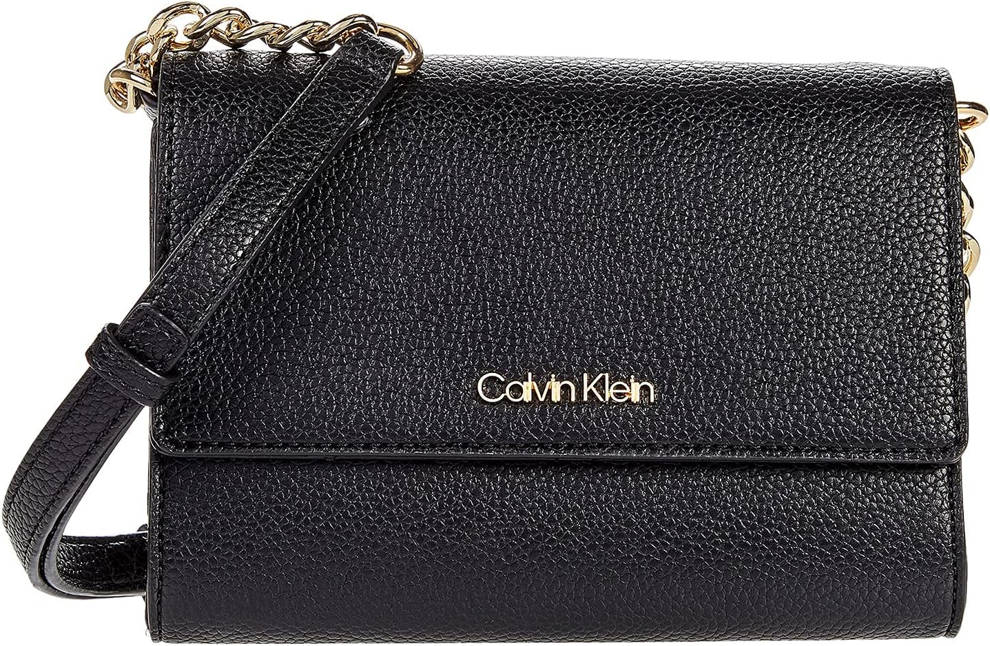 Calvin Klein Novedad en bandolera organizacional, Negro\/Oro