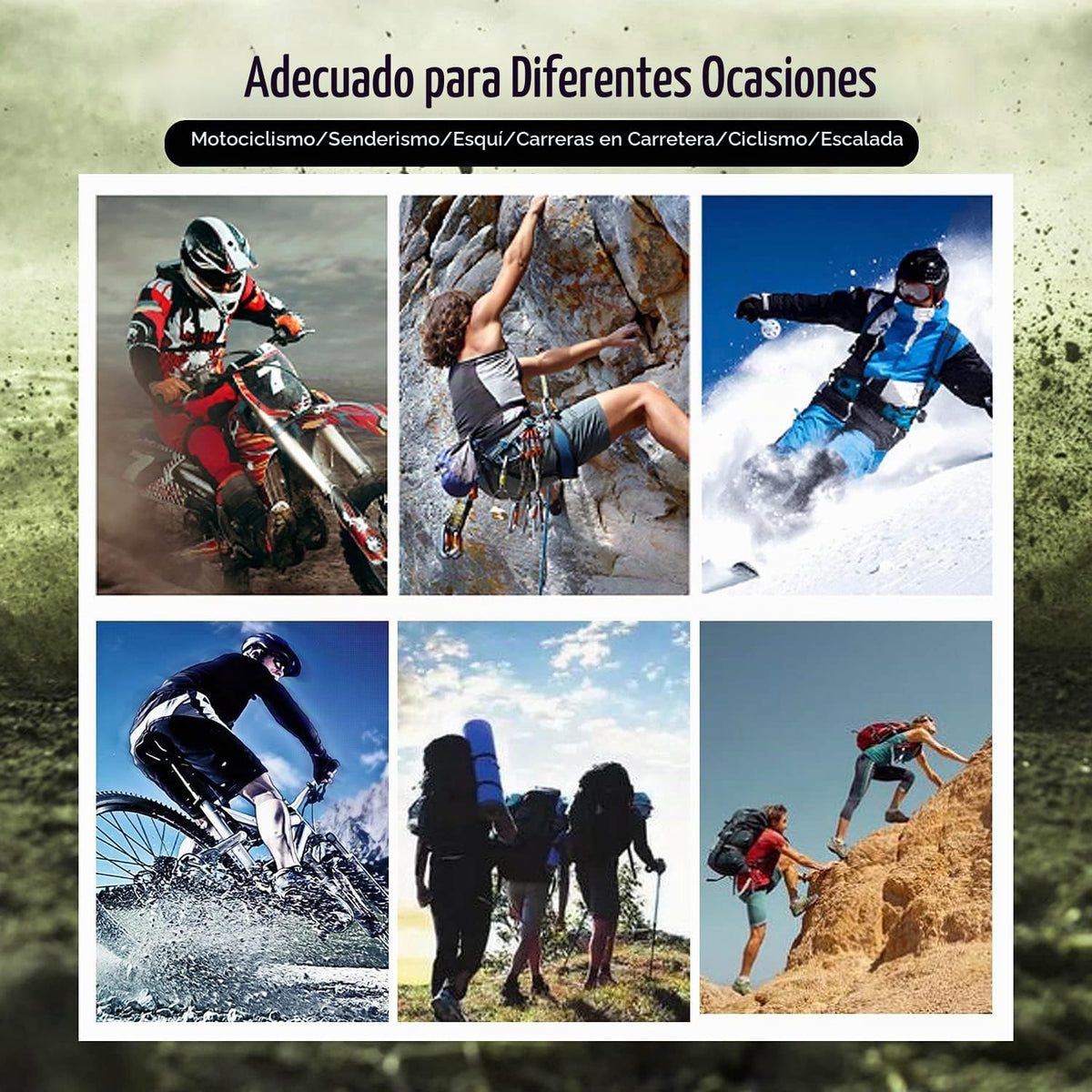 Guantes de motocicleta para hombre y mujer con pantalla táctil Guan...