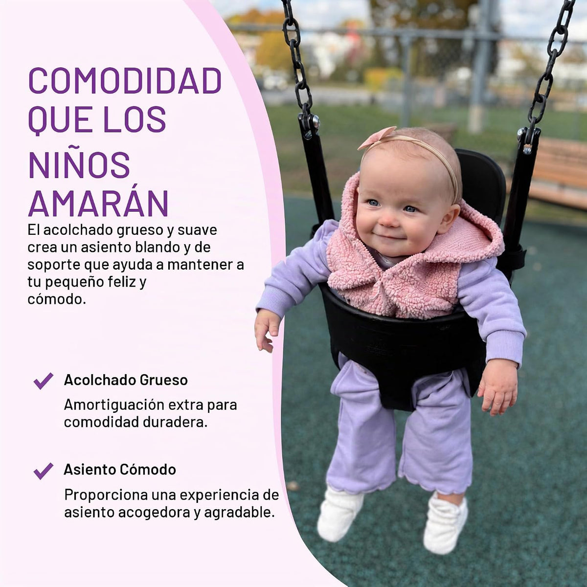 JoSeat Funda de asiento para carrito de compras, color negro | Prot...
