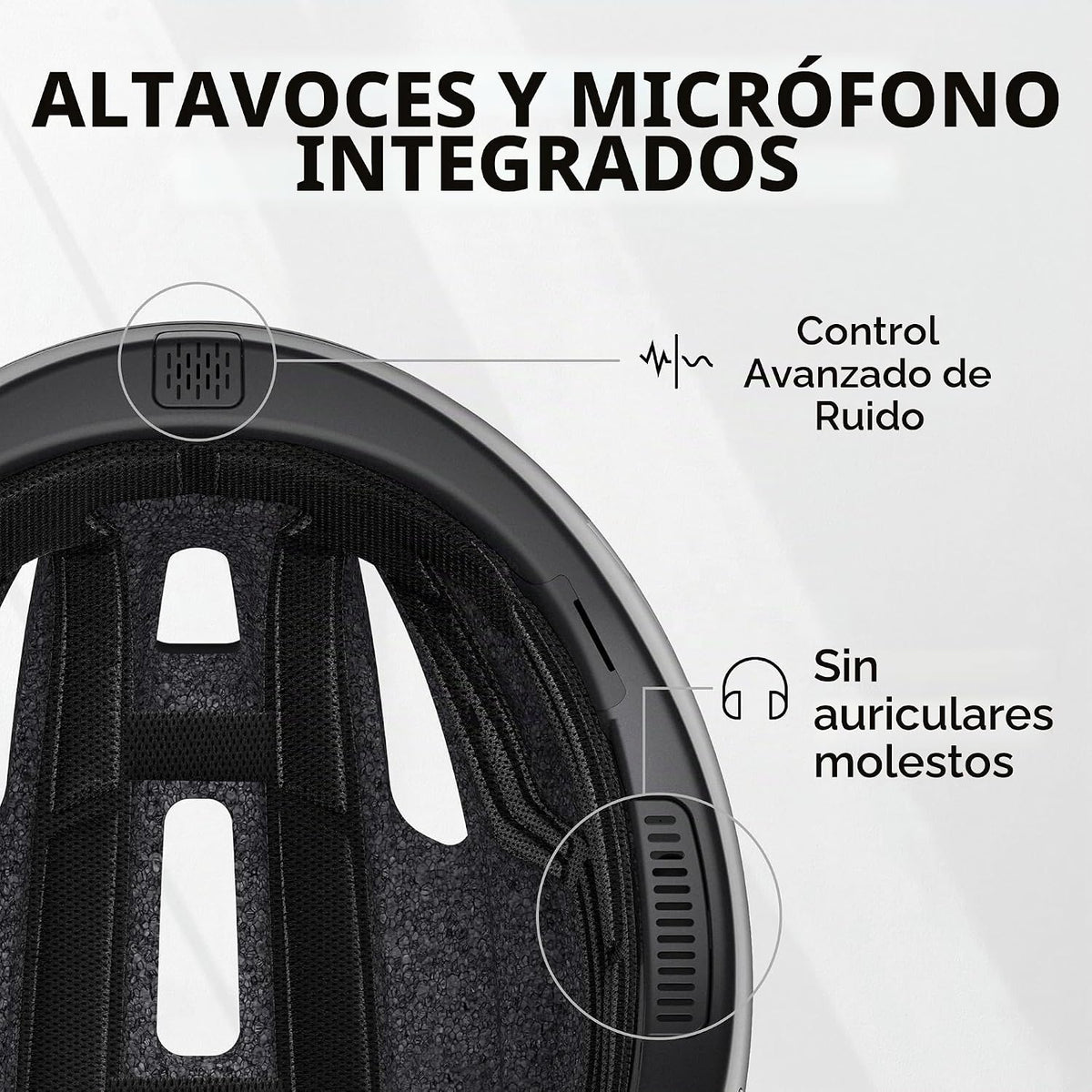 Casco de comunicación inteligente Sena R1 \/ R1 EVO para ciclismo