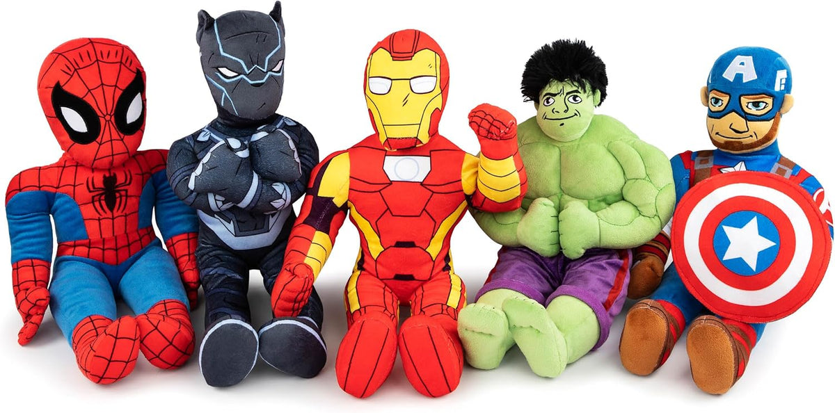 Jay Franco Marvel Super Hero Adventures - Almohadón de peluche de S...