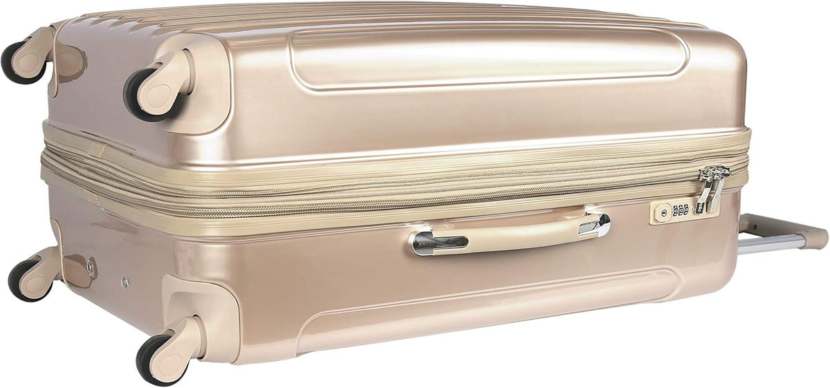 kensie Conjunto de equipaje Alma para mujer, Oro pálido