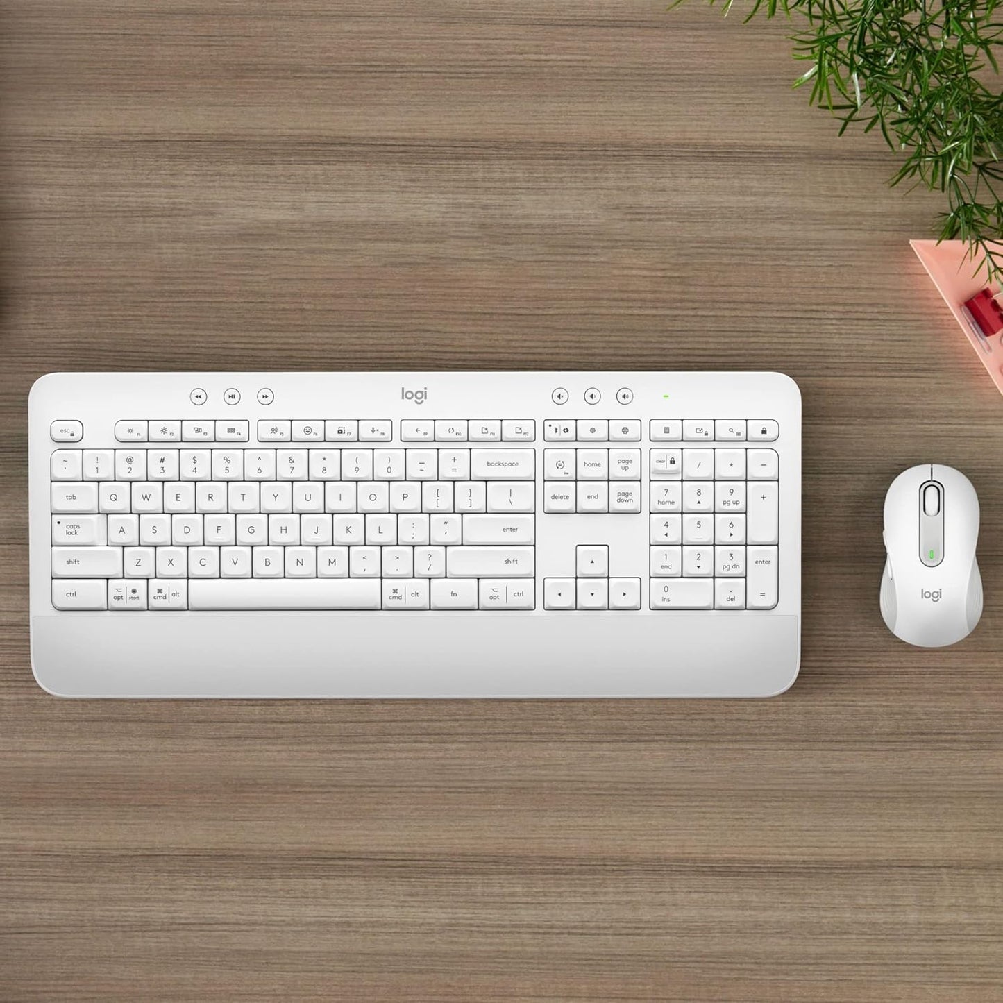 Logitech Signature MK650 Combo para teclado y mouse empresariales,...