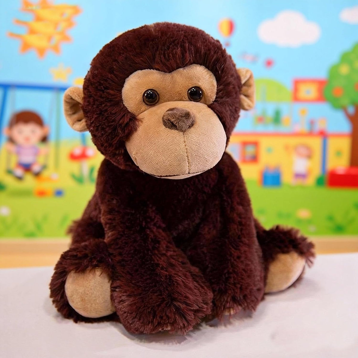 YUKOUQIAN Mono de peluche de animal de peluche lindo de 8 pulgadas...