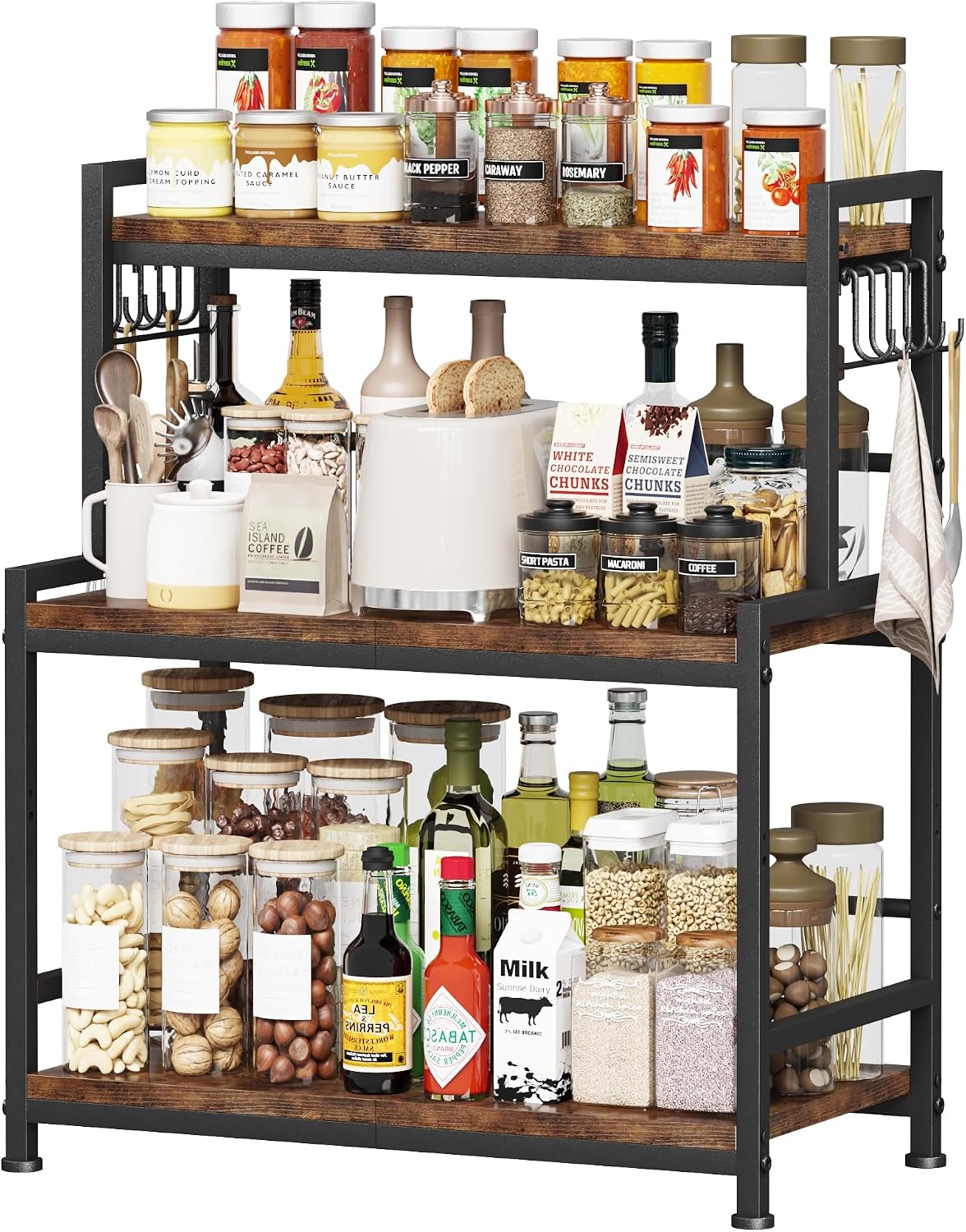 Organizador Grande de Encimera de Cocina de 23.6"W, Organizador...