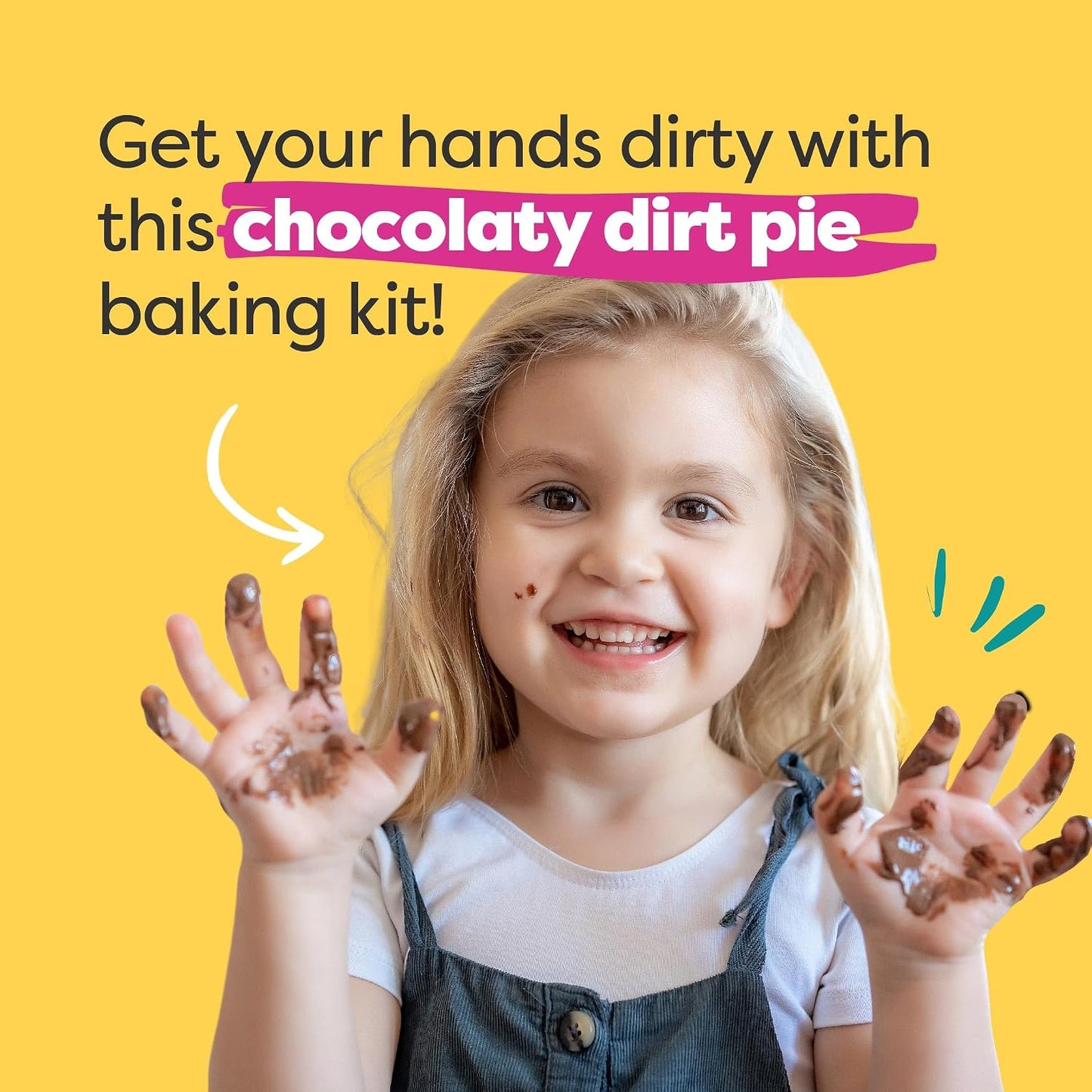 Baketivity Paquete de kit de hornear Dirt Pie &amp; Cake Pop - Jueg...