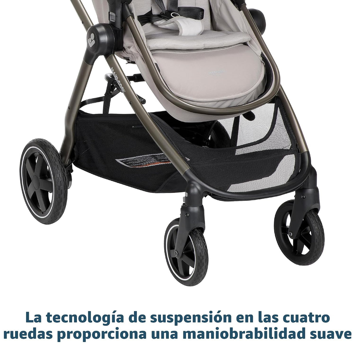 Maxi-Cosi Zelia 2 Luxe Sistema de viaje modular 5 en 1, New Hope Tan