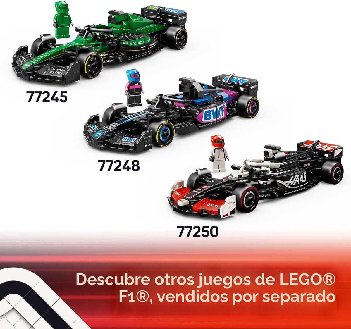 Conjuntos de construcción LEGO Speed Champions Ferrari SF-24 F1 - J...