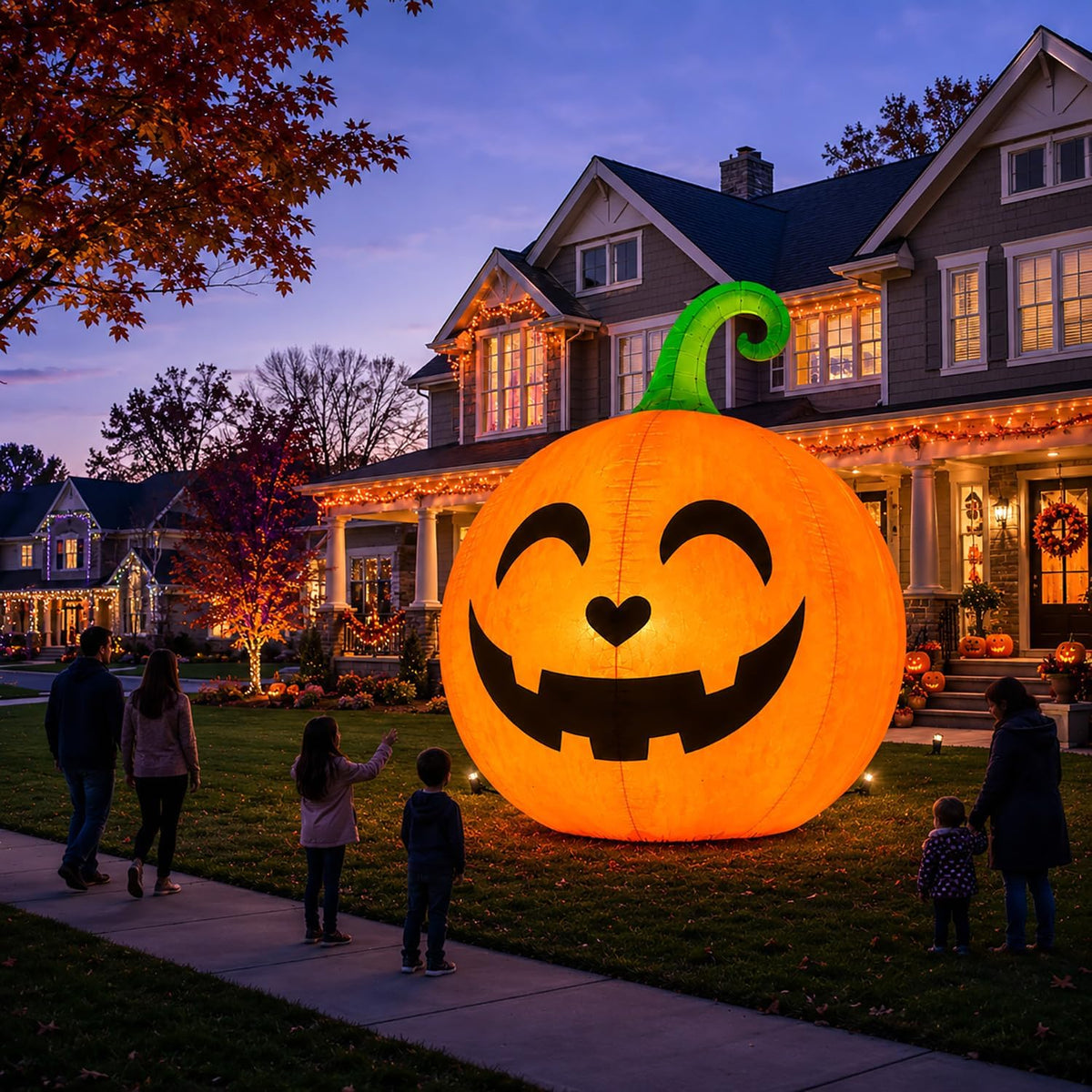 Toiyjofe Inflables de Halloween de 10 pies para decoración al aire...