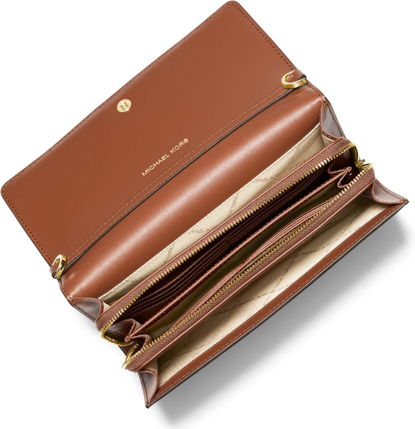 Michael Kors Bolso cruzado tipo cartera grande Jet Set para mujer