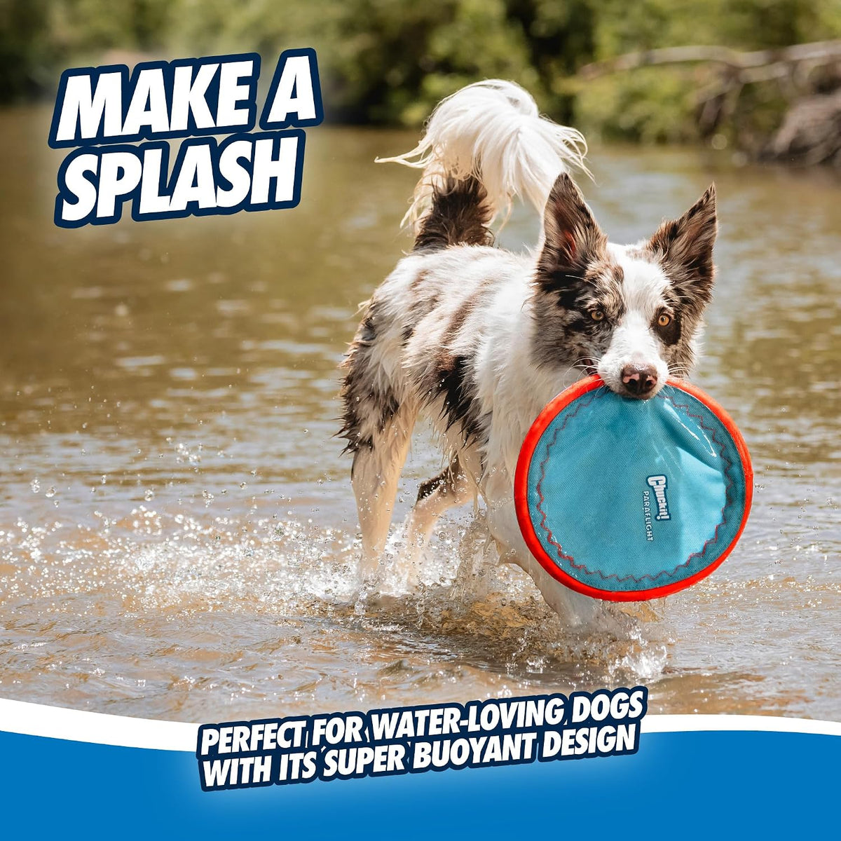 Chuckit! Paraflight - Disco volador para perros - Juguete flotante...