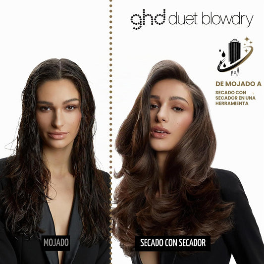 ghd Cepillo secador de pelo Duet Blowdry | Secado húmedo para secar...