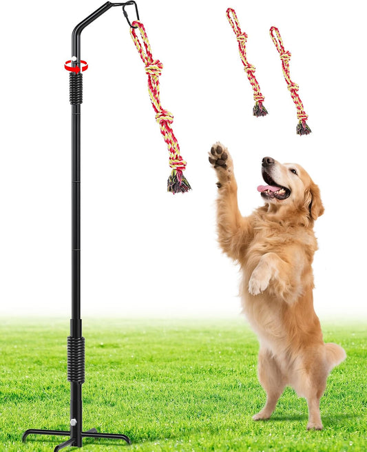 BUFOR Juguete para perros con rotación de 360°, juguete para perros...