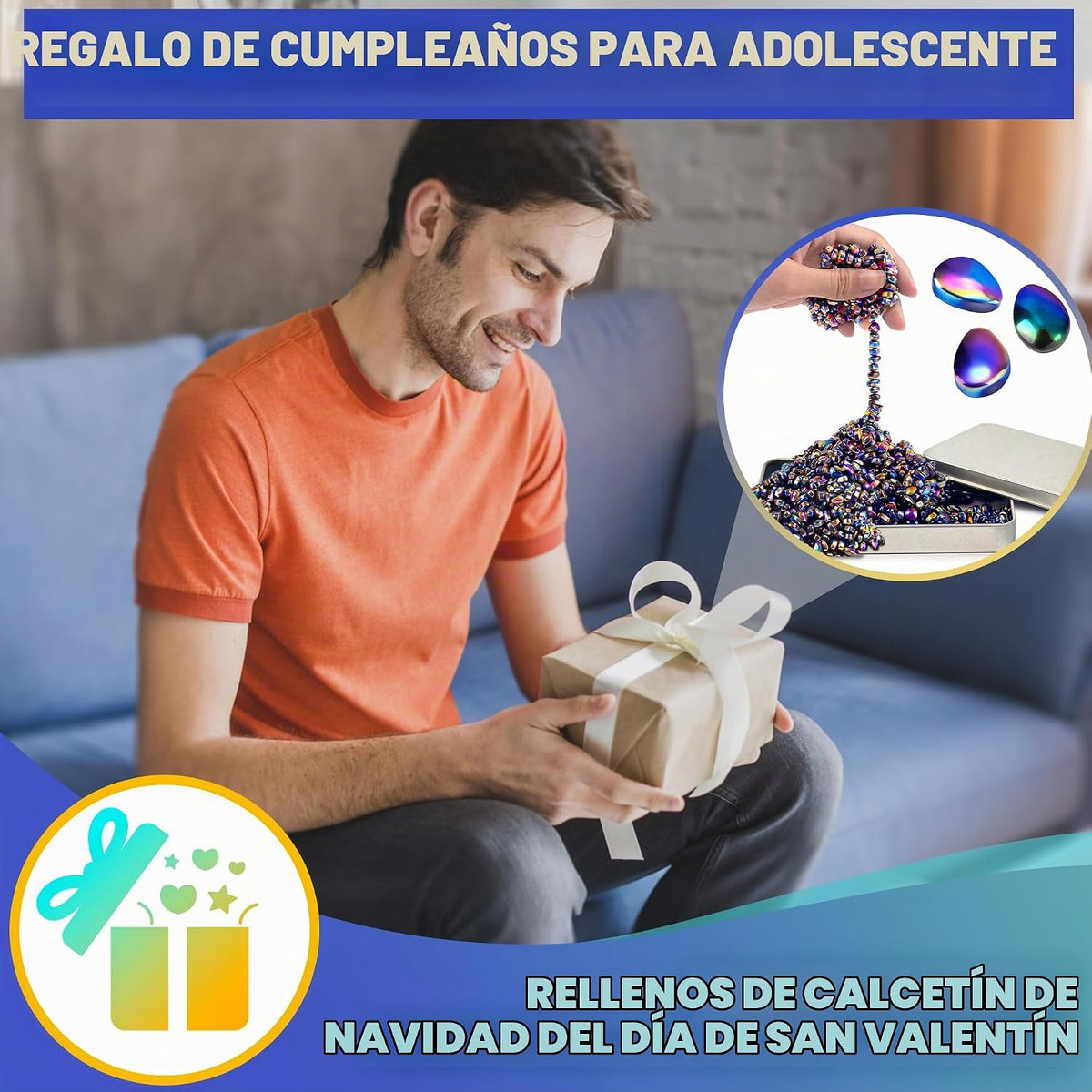 Juguetes para la ansiedad para adolescentes, niños y adultos, 1000...