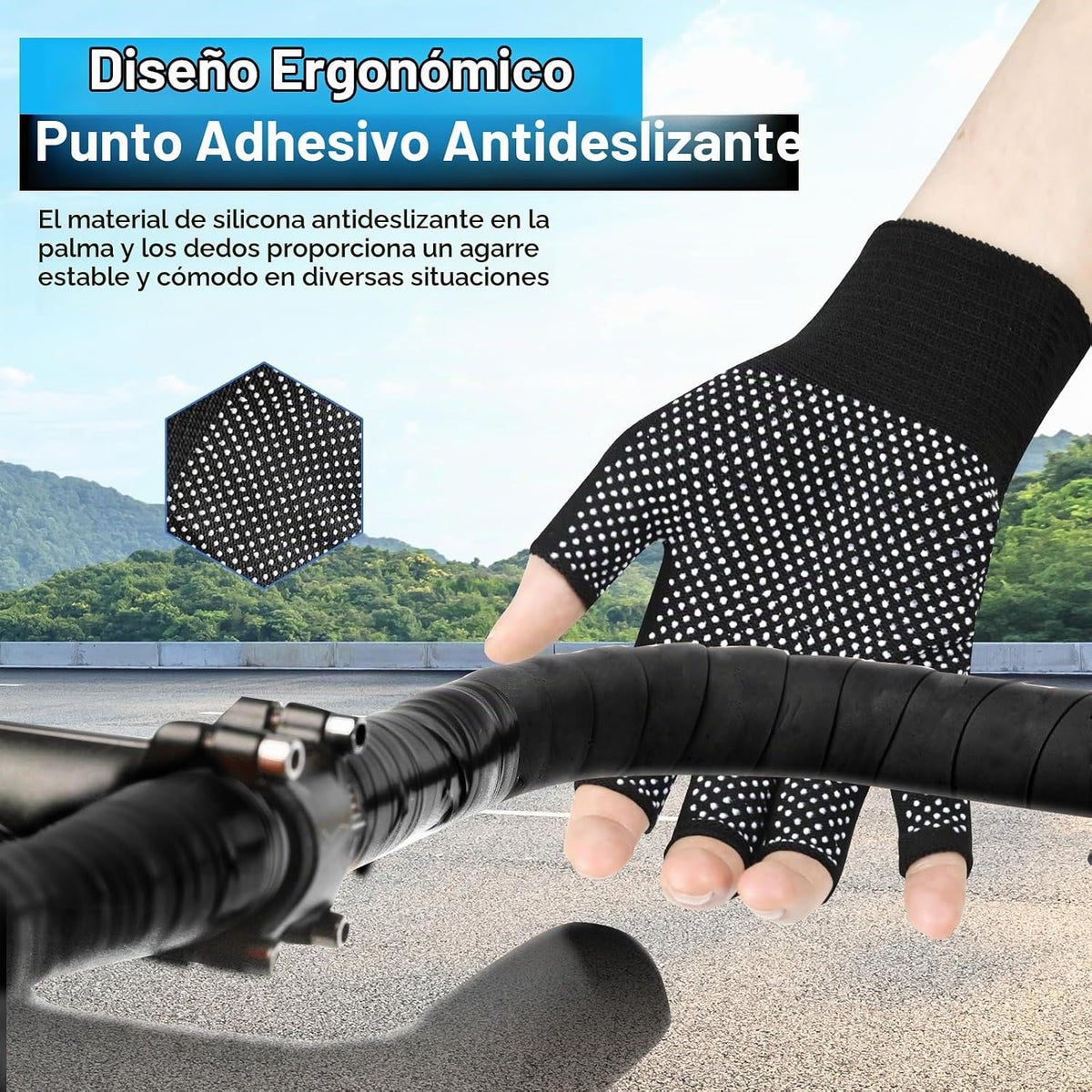 KkaFFe Guantes de trabajo ligeros para hombres y mujeres con medio...