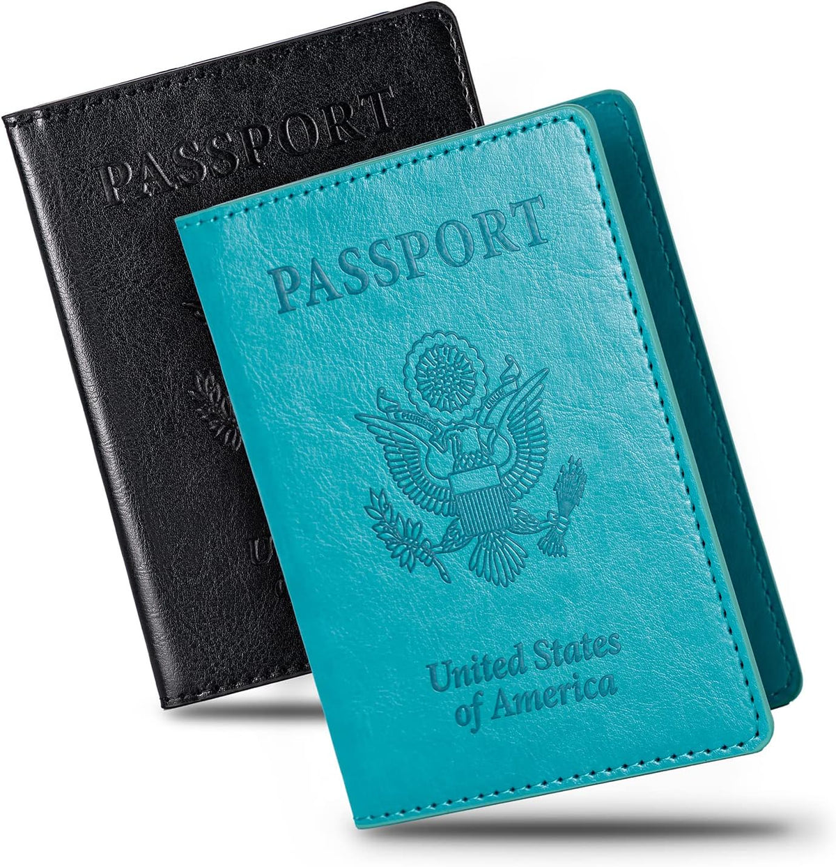 2 piezas de soportes para pasaporte, cartera ultra delgada para pas...