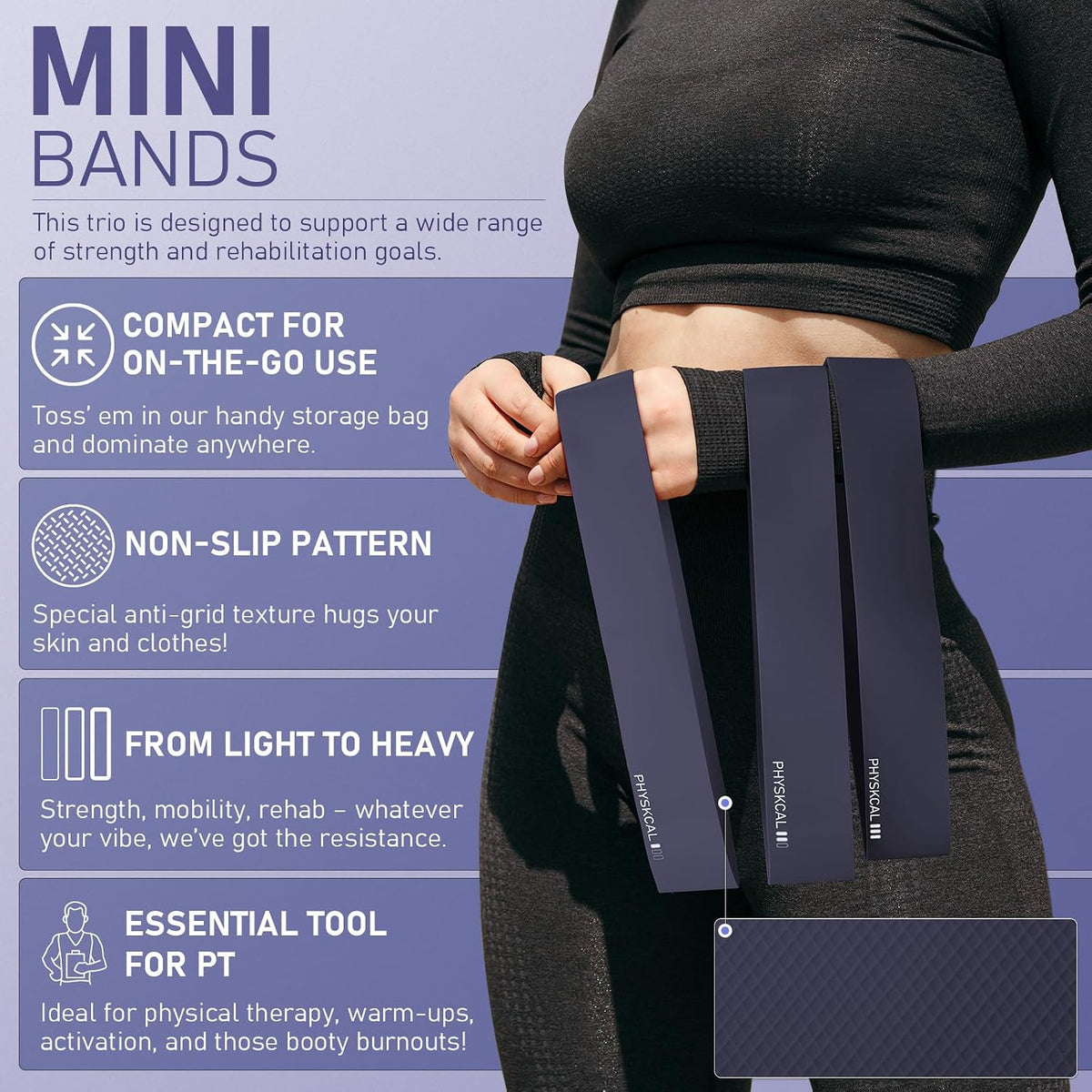 Kit de Pilates PhysKcal, anillo de pilates de 15 pulgadas con 1 bol...