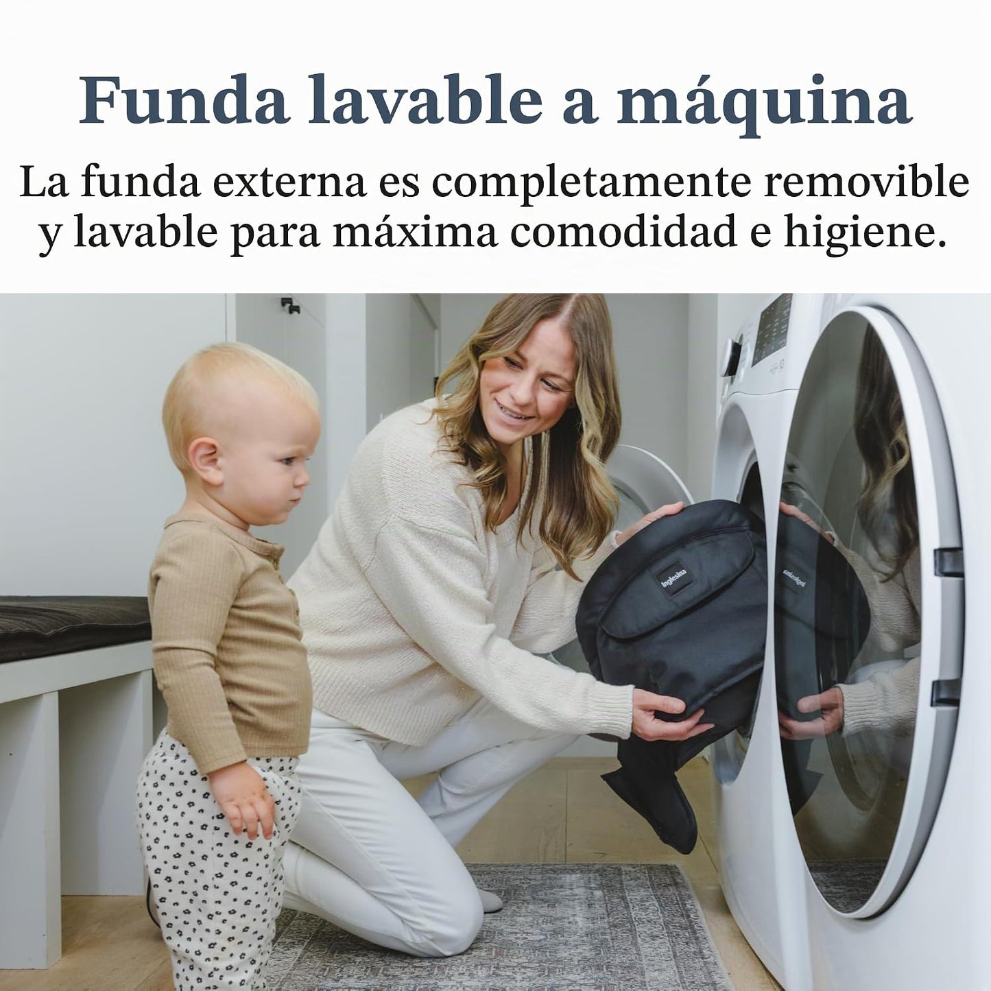 Inglesina Silla de mesa rápida, color negro + bandeja de comedor rá...