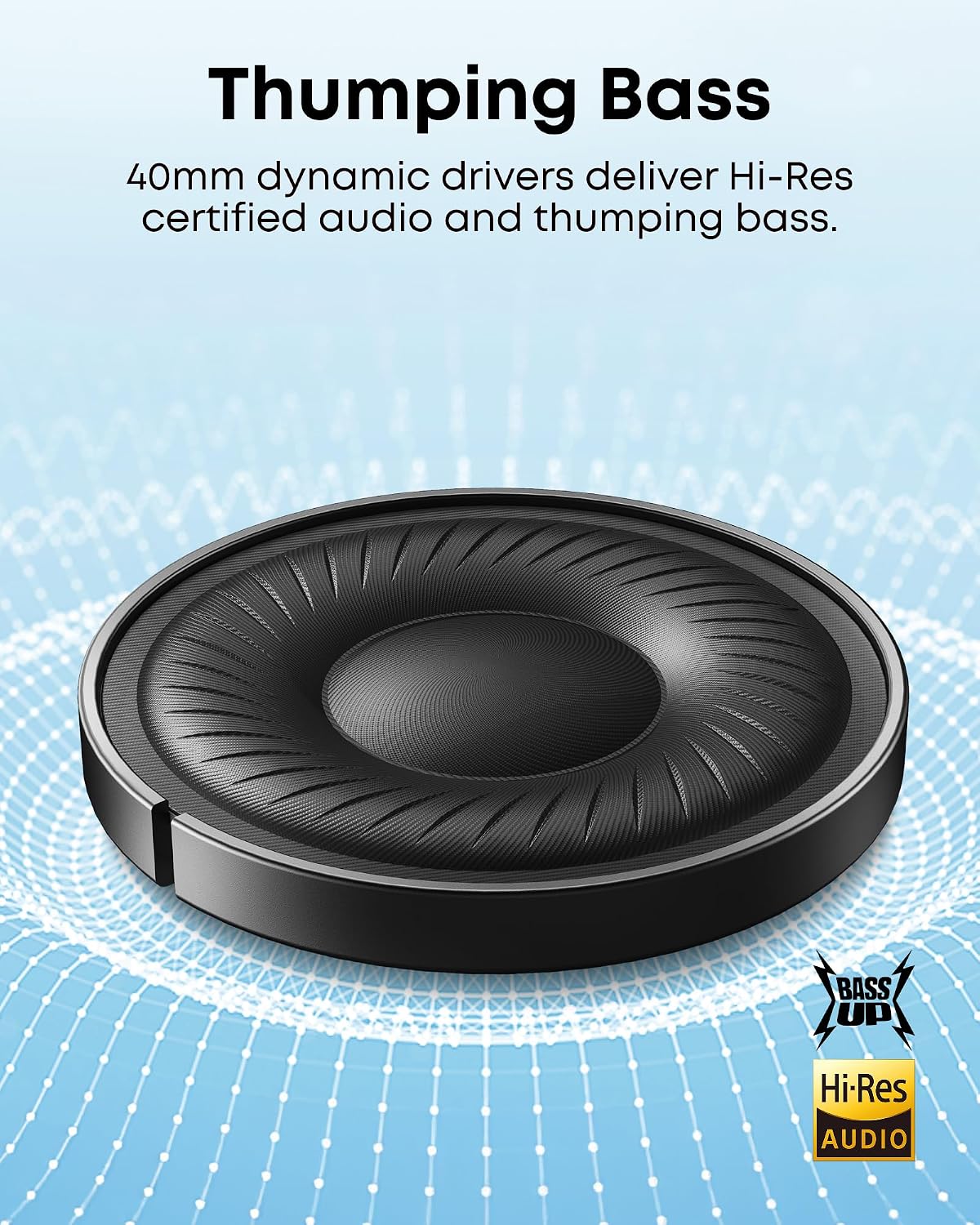 Soundcore de Anker Q20i Auriculares híbridos con cancelación activa...