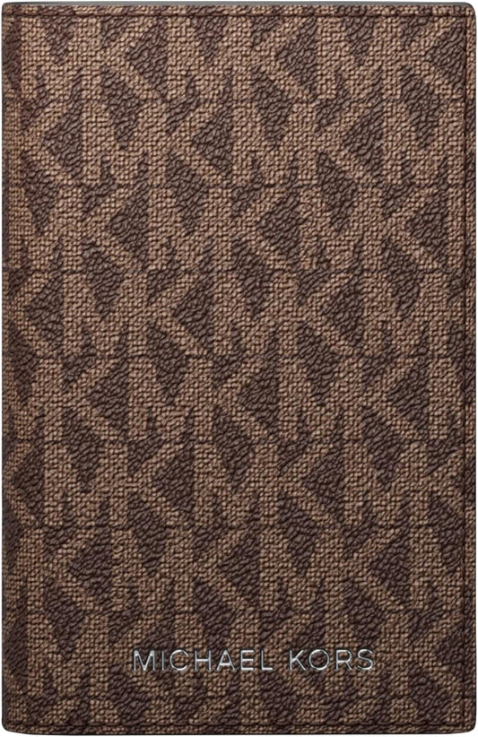 Michael Kors Tarjetero plegable Mason para hombre, herrajes platead...