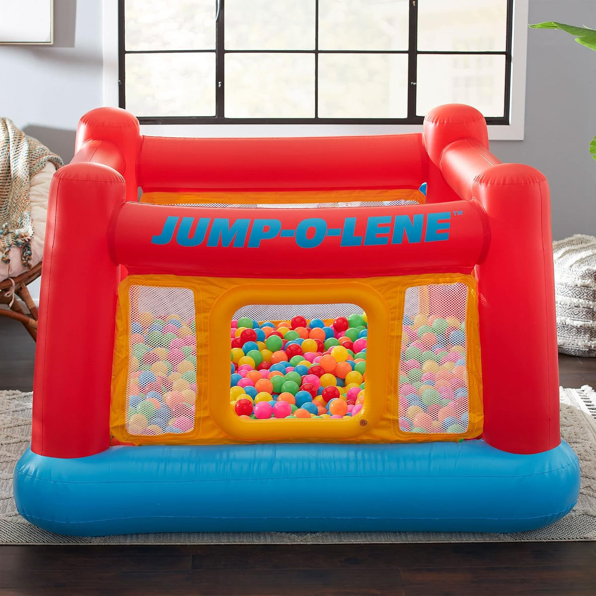INTEX Jump-O-Lene - Cama elástica inflable para cama elástica y div...
