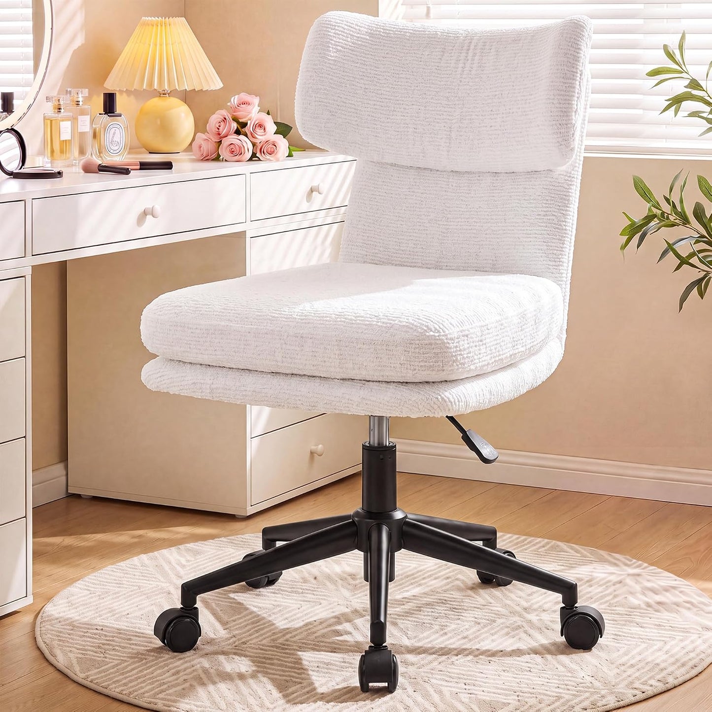 GTPOFFICE Silla de tocador, cómoda silla de oficina, silla de salón...