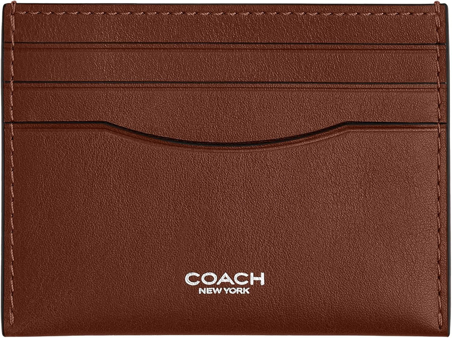 Coach Hombre, estuche de tarjetas, secoya, talla única