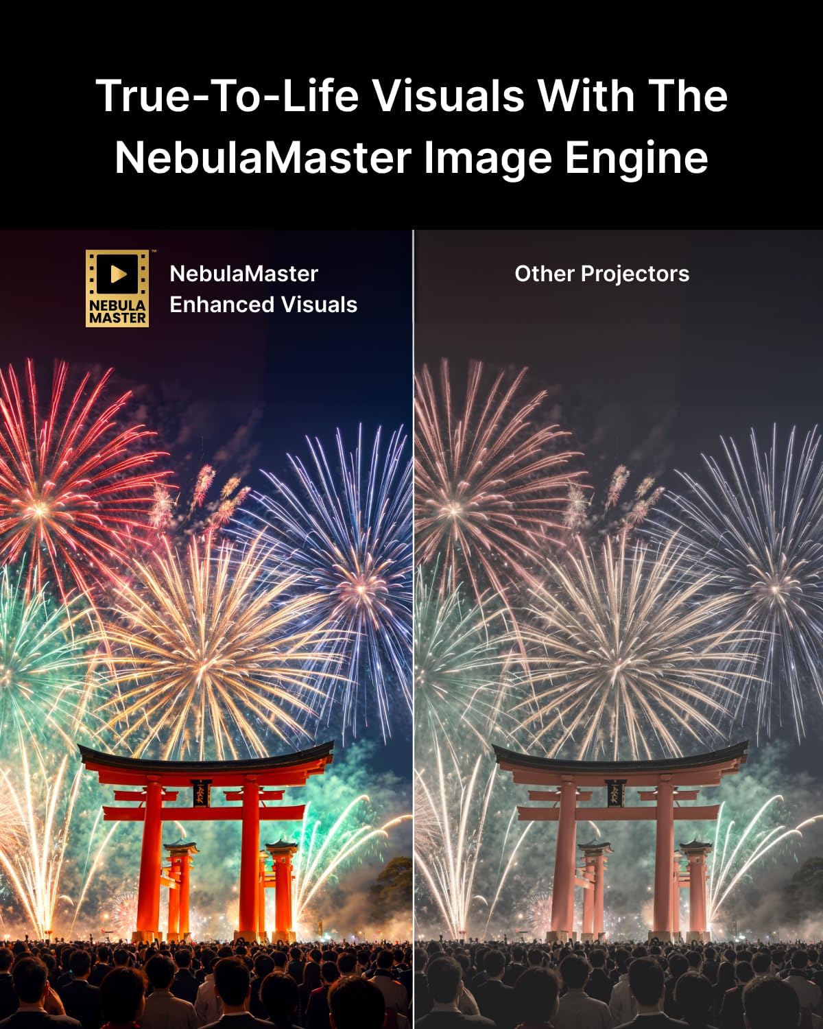 NEBULA Proyector portátil Cosmos 4K SE, 1800 lúmenes ANSI | Nebula...
