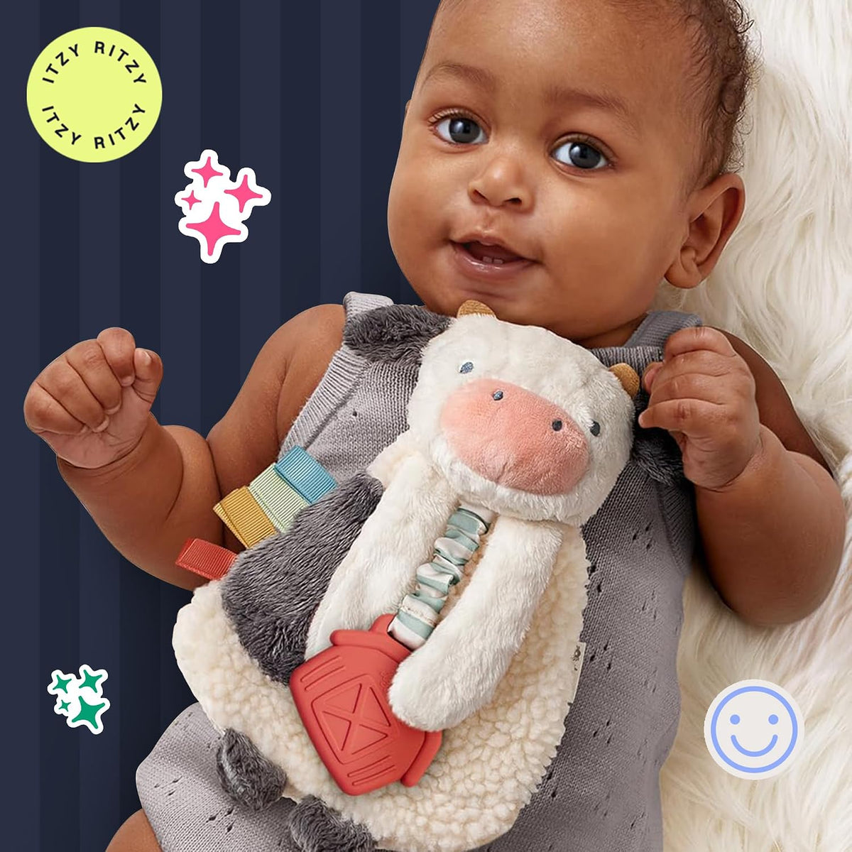 Itzy Ritzy - Itzy Lovey incluye mordedor - Baby Lovey con mordedor,...