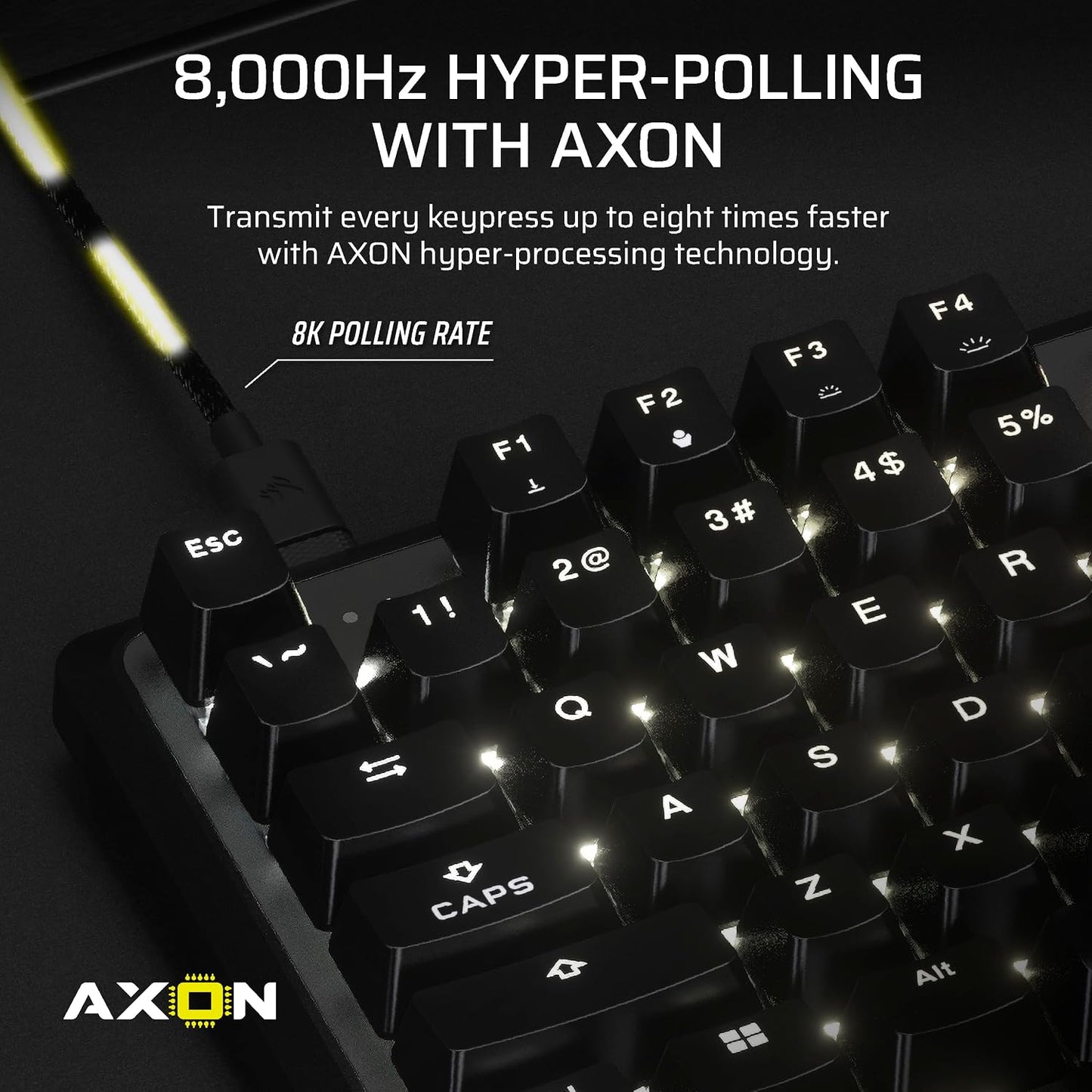 Corsair K70 PRO TKL RGB Teclado mecánico con cable para juegos sin...