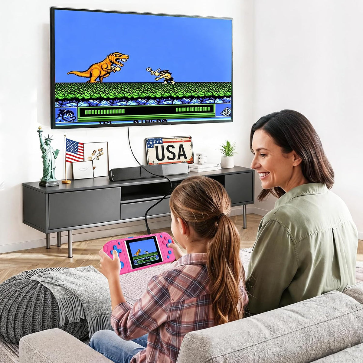 Juegos de mano para niños: 288 videojuegos retro, regalos de juguet...