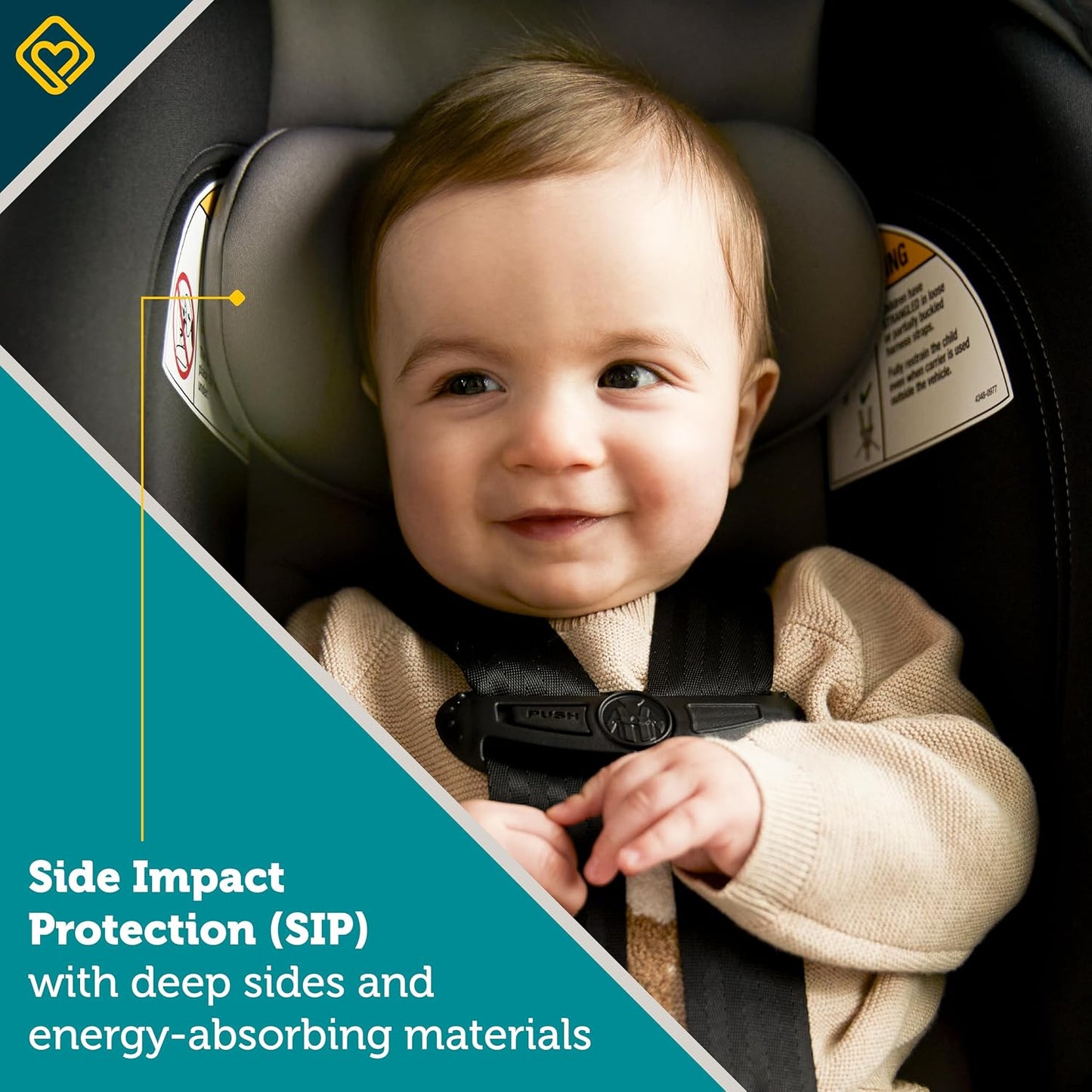 Safety 1st OnBoard FLX - Asiento infantil para automóvil, Wisteria...