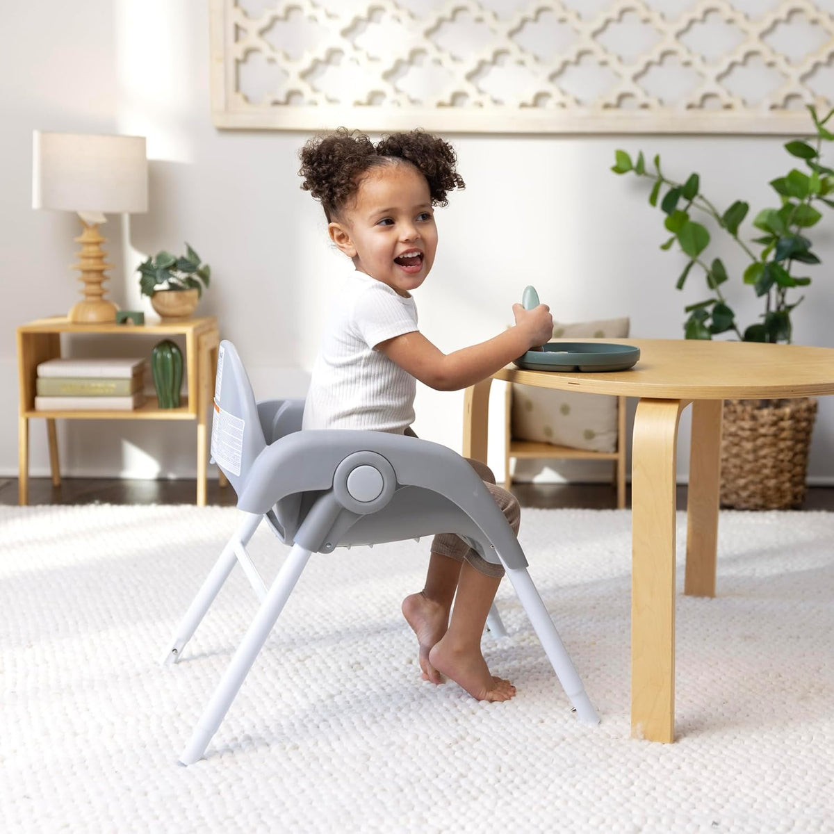 Ingenuity Trio Foldaway - Silla alta plegable 6 en 1 para bebé, 6 f...