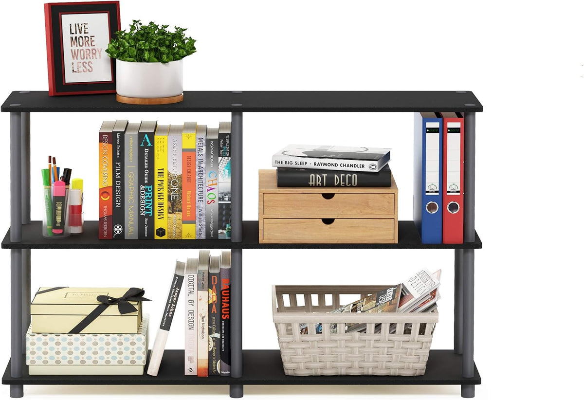 Furinno TURN-N-TUBE - Estantes de almacenamiento, Estante de libros...
