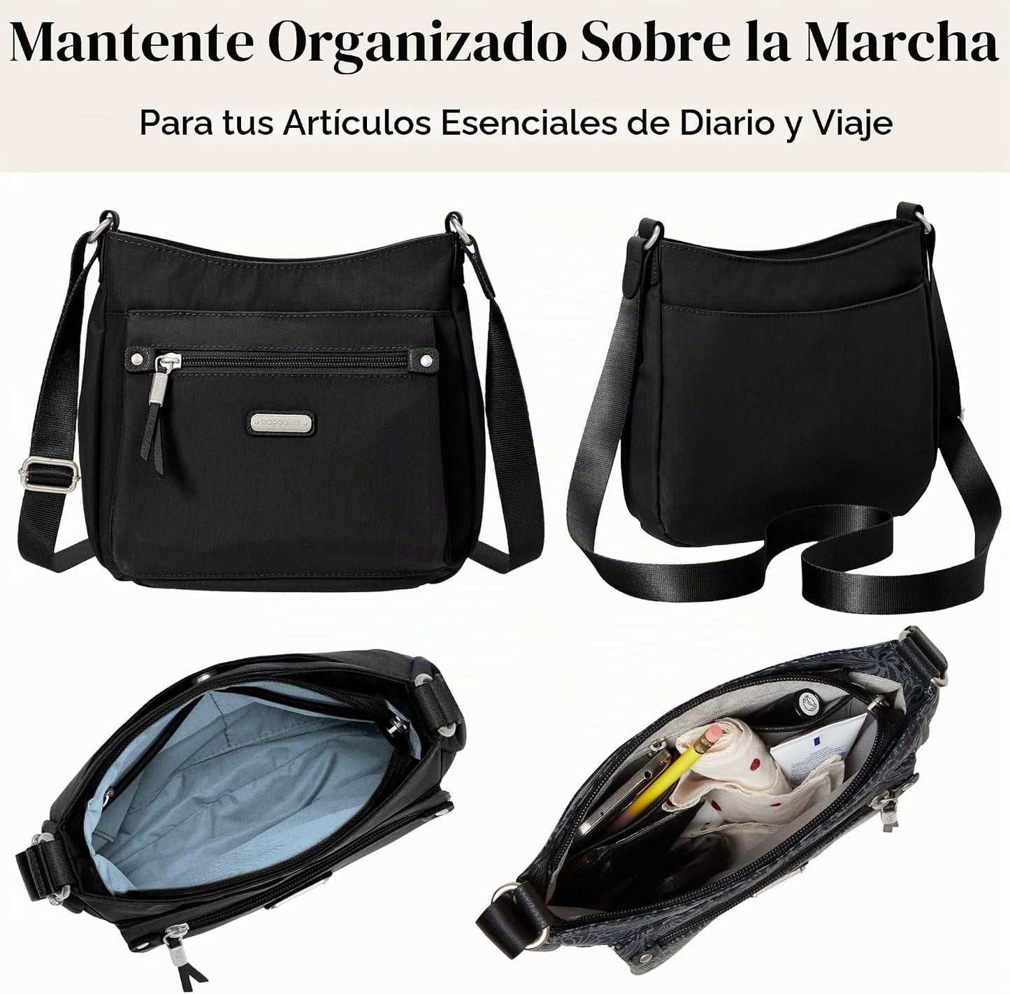 Baggallini La nueva colección clásica Uptown Bagg