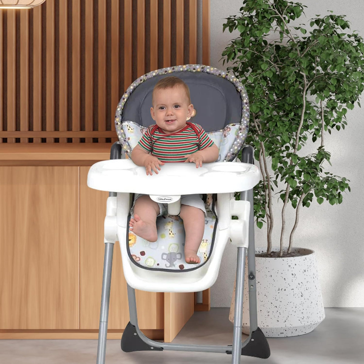 Baby Trend Silla alta Sit-Right, cabezas bobble