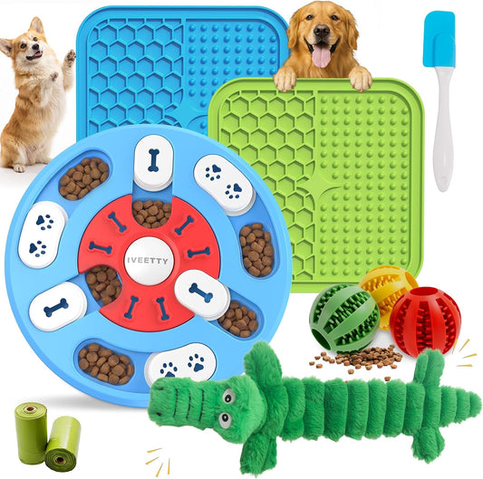 IVEETTY Rompecabezas para perros de 10 piezas para aburrimiento, ju...