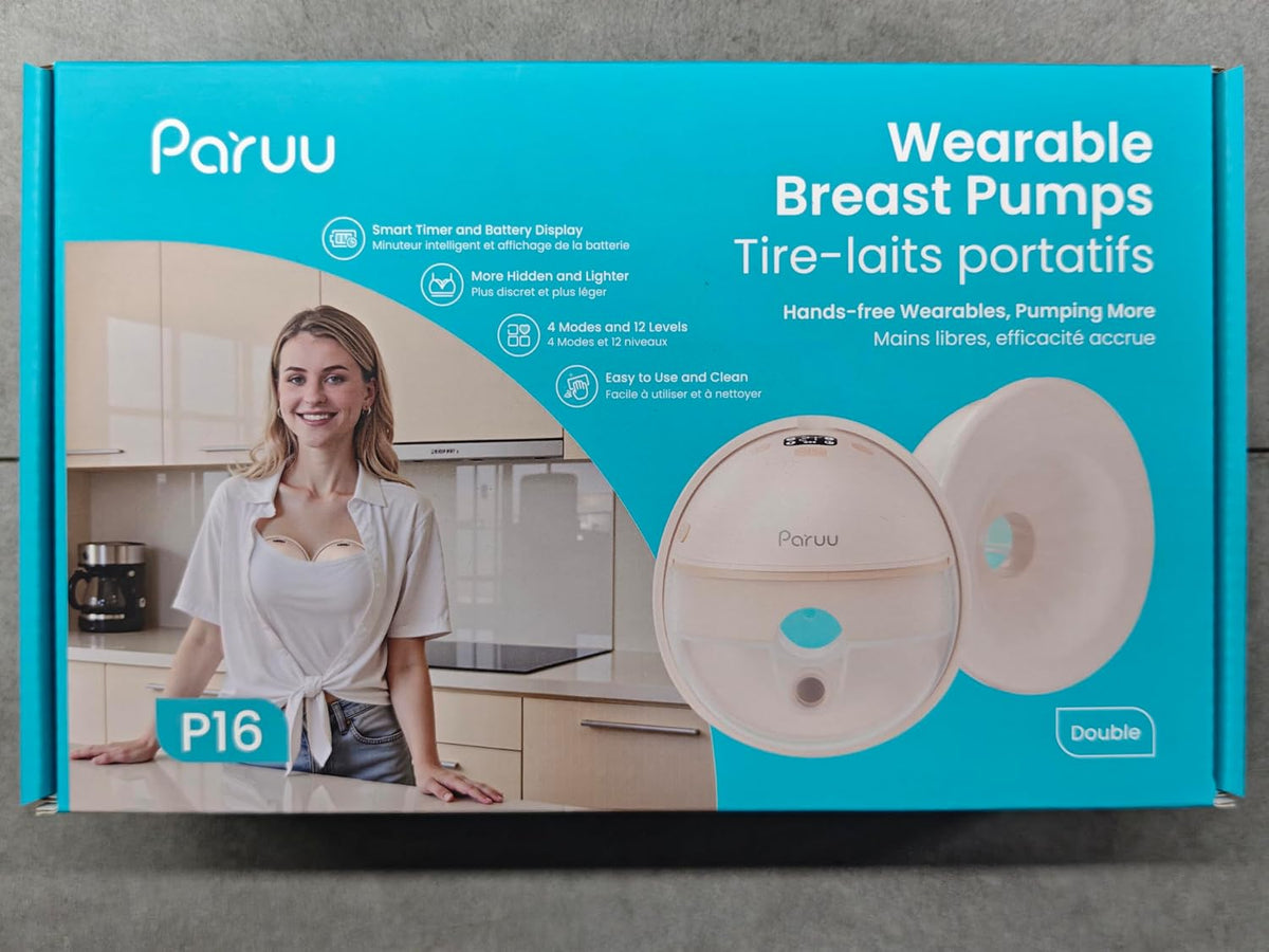 Paruu Extractor de Leche Manos Libres P16, Extractor de Leche Portá...