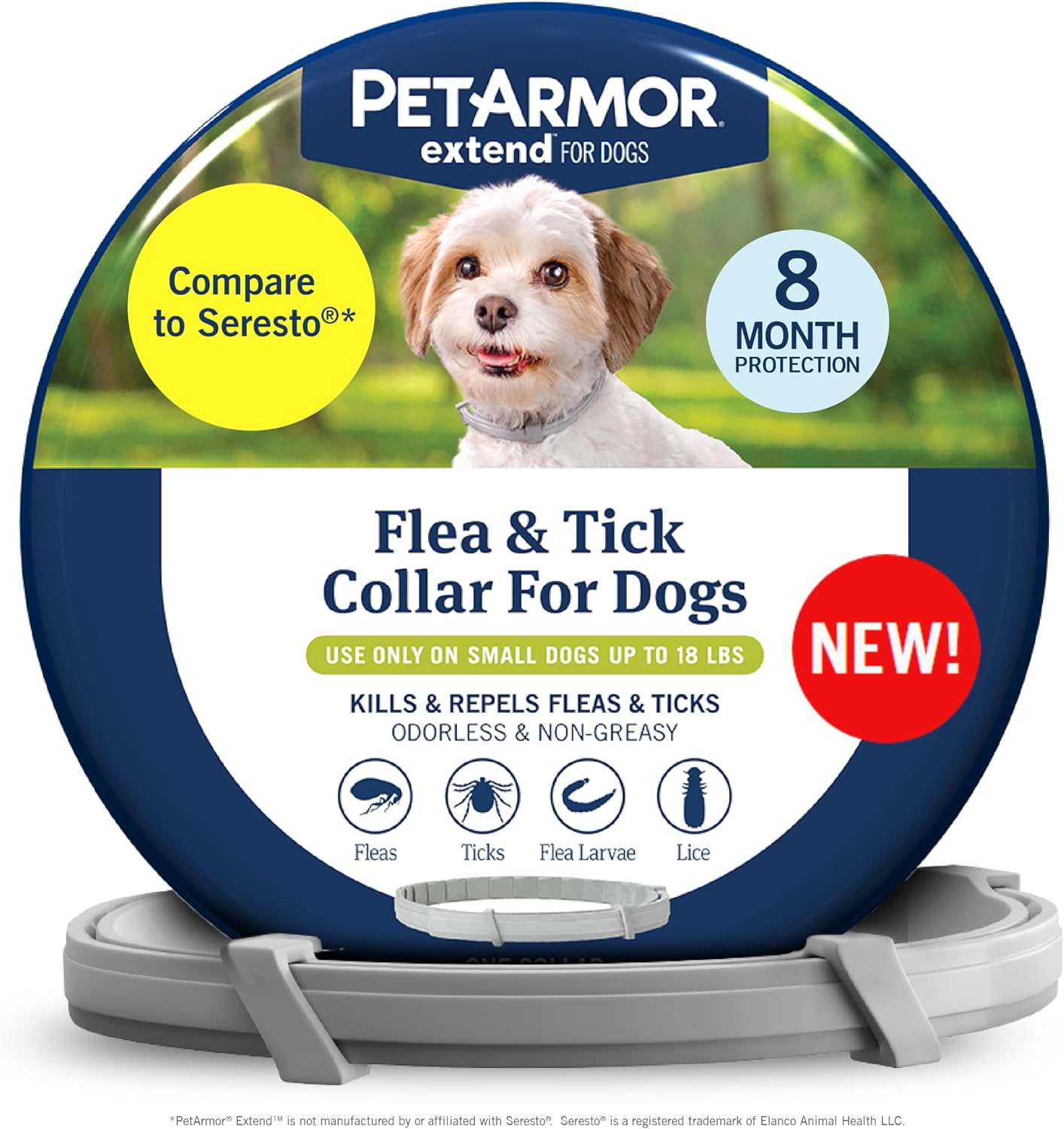 PetArmor Collar de prevención y tratamiento de pulgas y garrapatas...