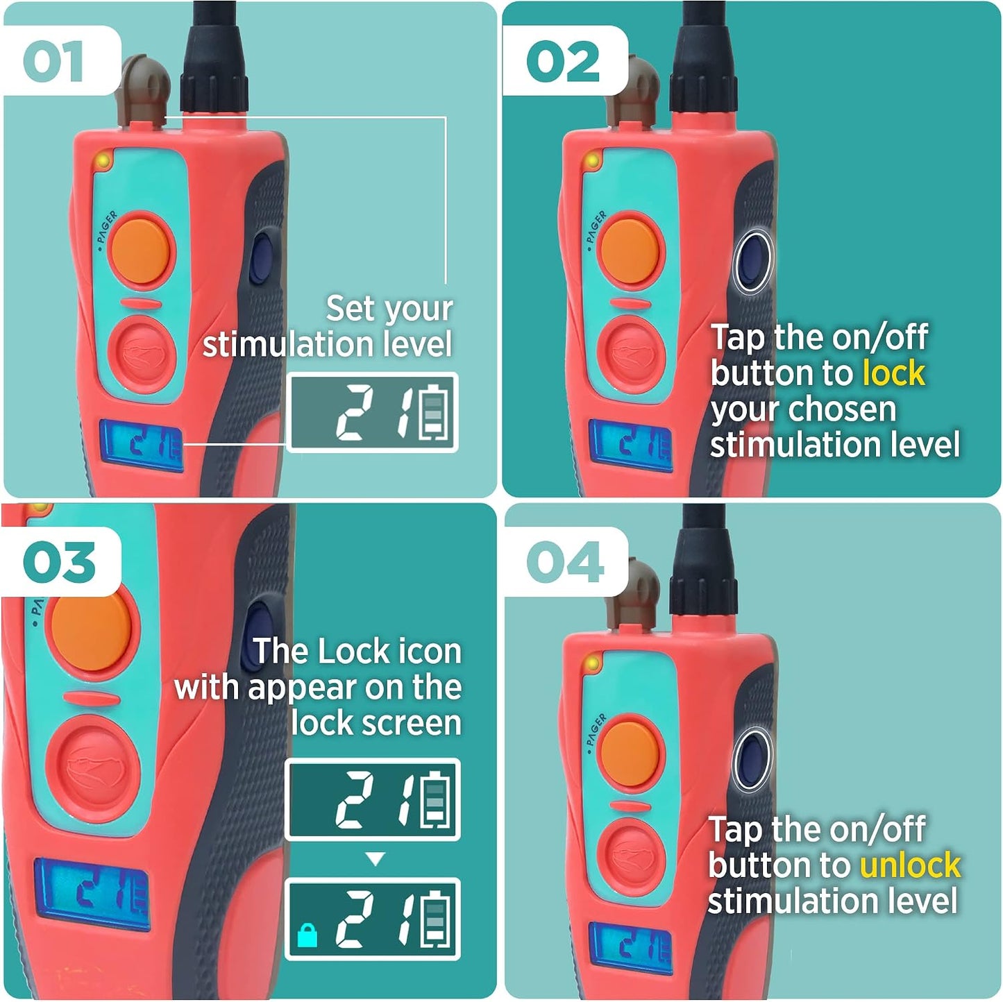 Dogtra E-Collar Tom Davis 280C Boost &amp; Lock, Collar de entrenam...