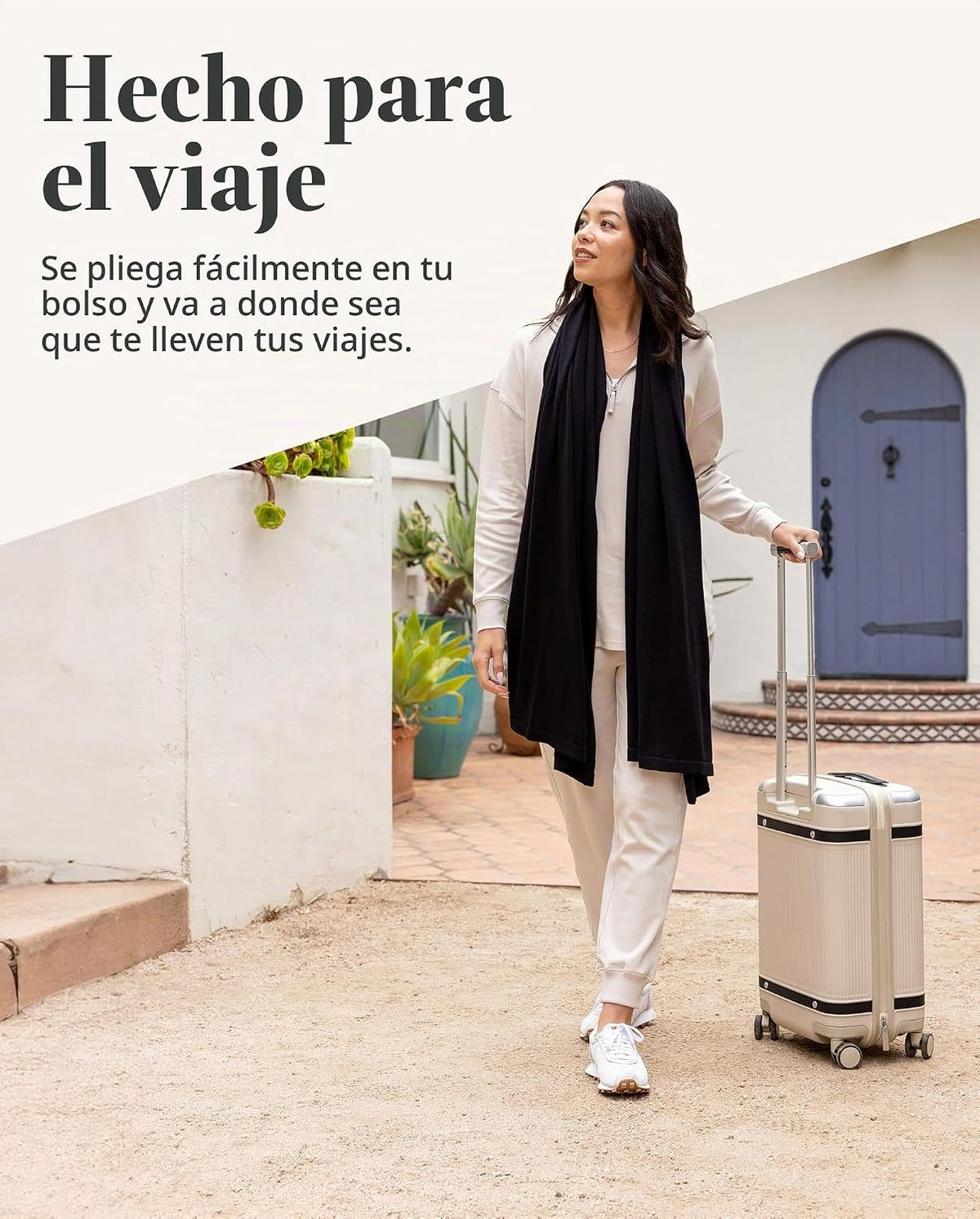 zestt Dreamsoft - Bufanda de viaje, abrigo y chal para mujer, algod...