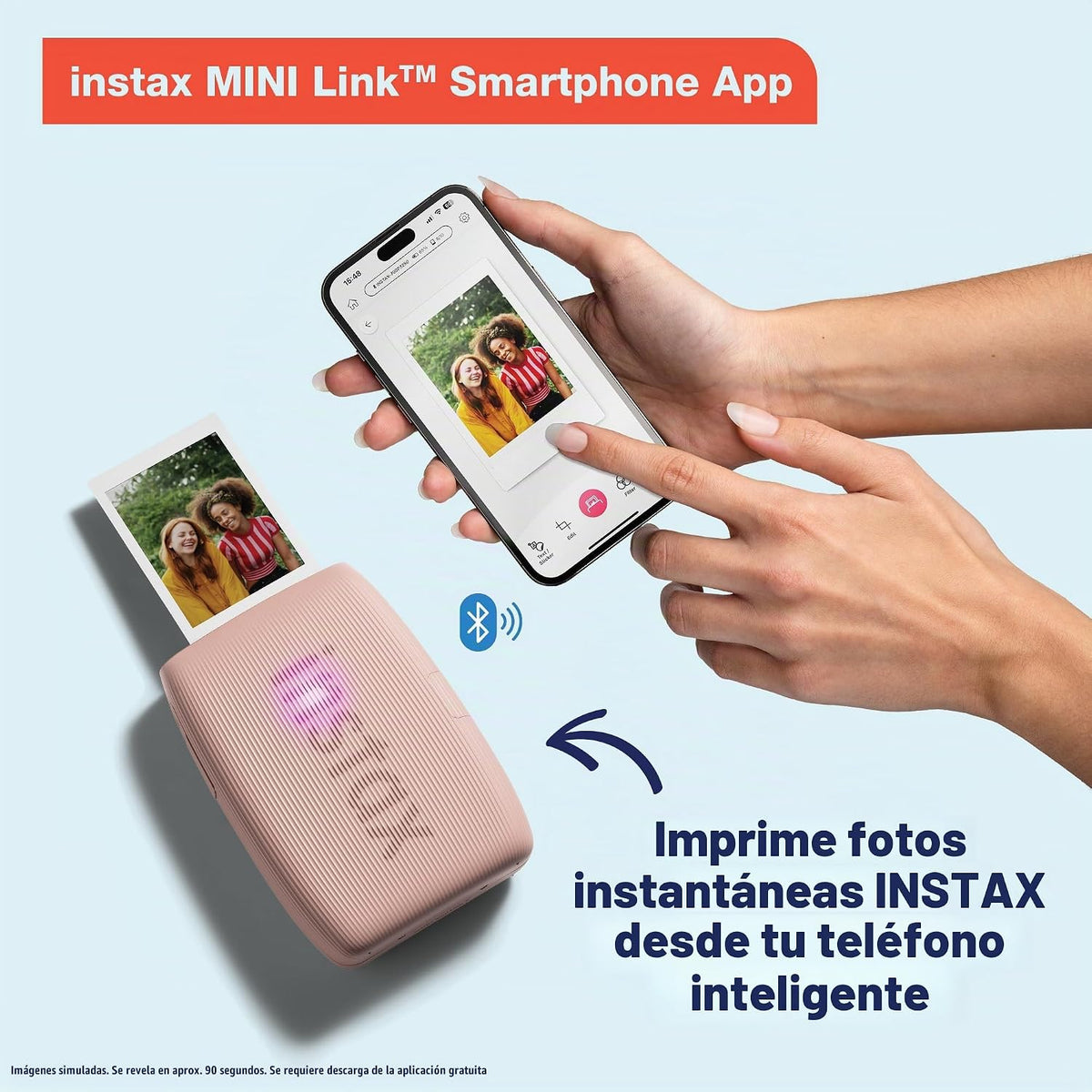 Impresora para smartphone Fujifilm Instax Mini Link 3 - Blanco Arci...