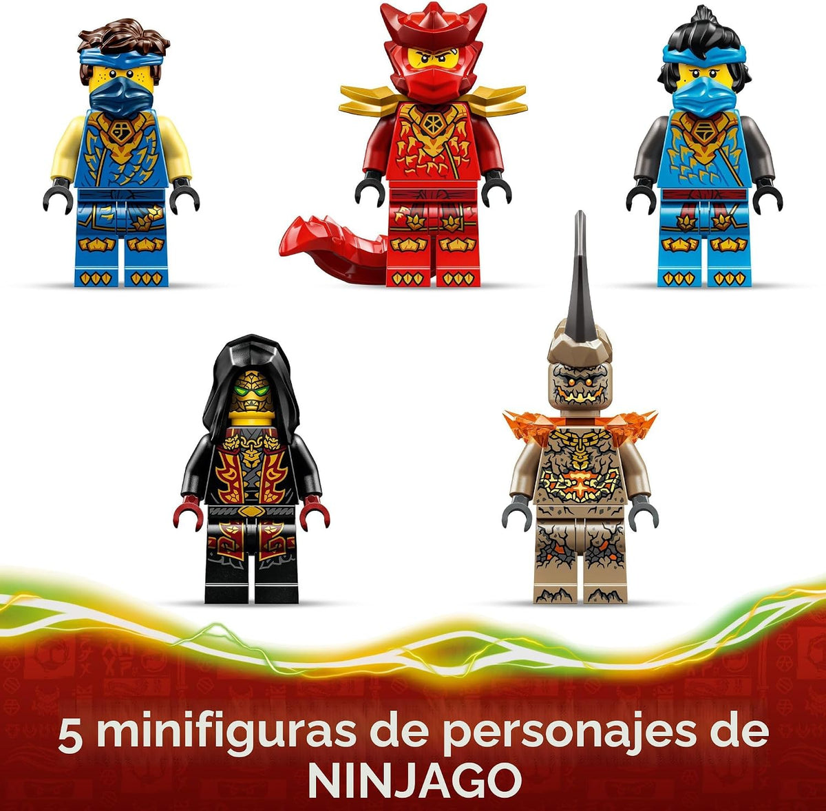 LEGO NINJAGO Coche Transformador de Jay Juguete de Construcción par...