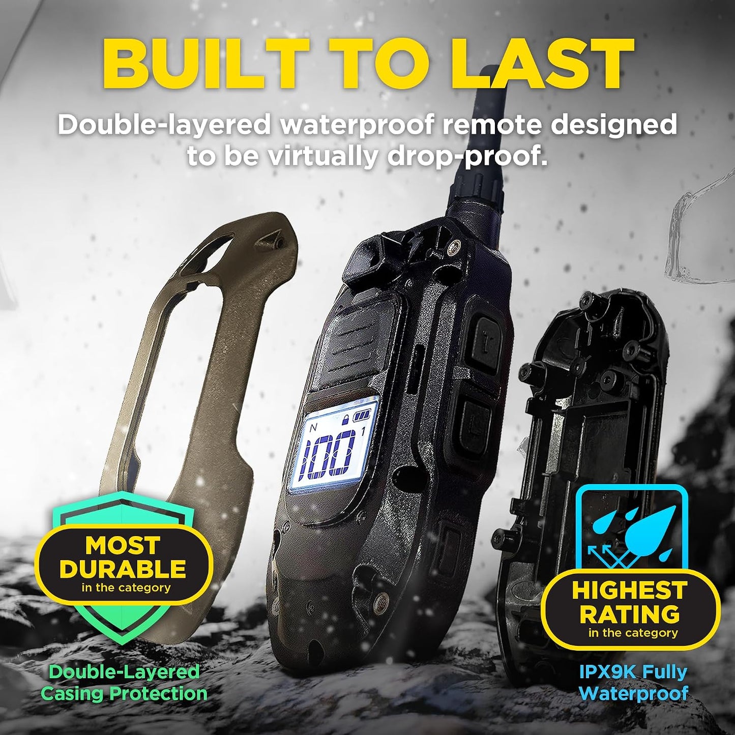 Dogtra X-Series X1 E-Collar Transmisor Remoto Solo (Compatible con...