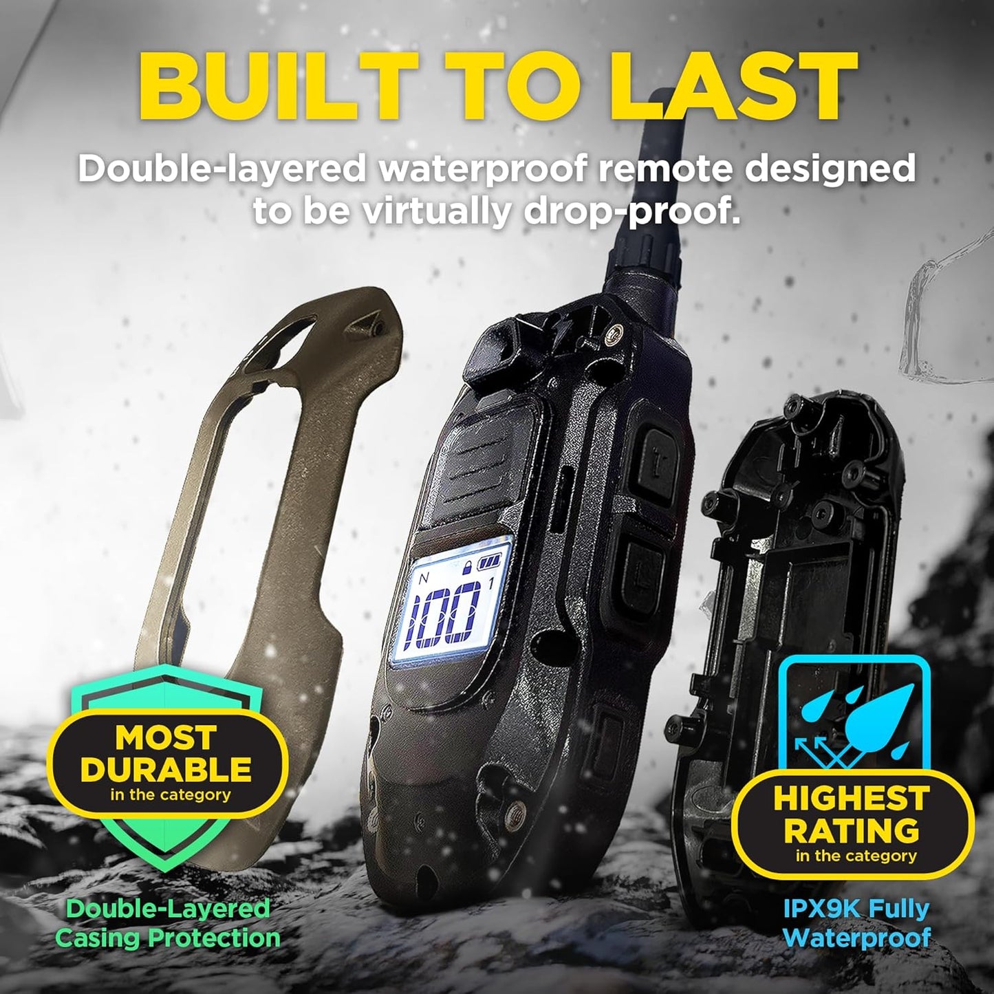 Dogtra 280X Collar E para 2 Perros con Control Remoto [Nueva Edició...