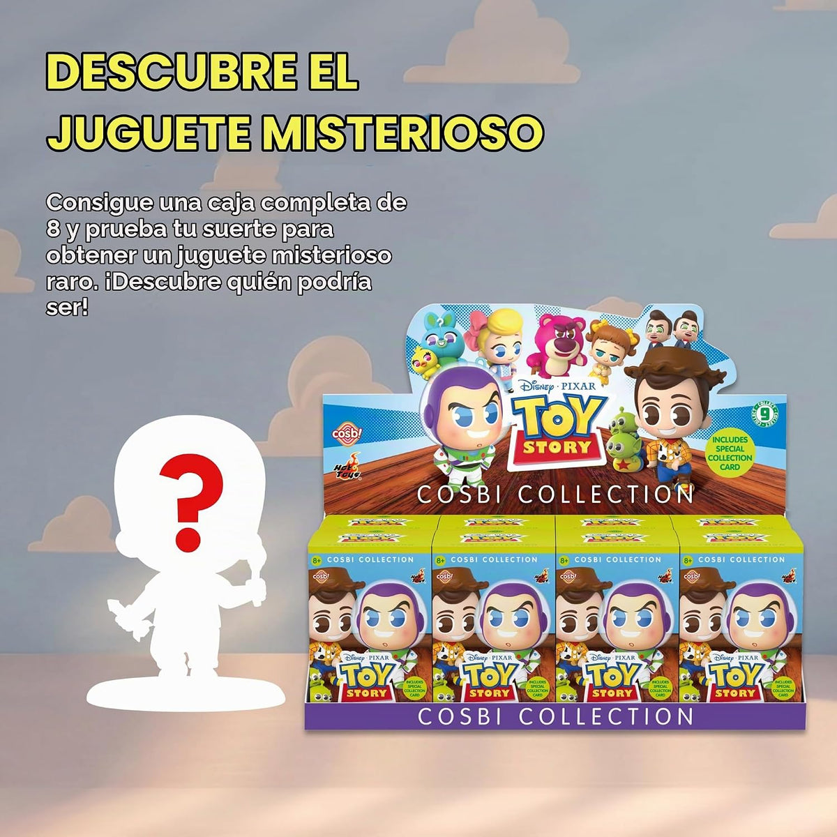 YuMe Toy Story Cosbi Collection, juego de 8 unidades (+ oportunidad...