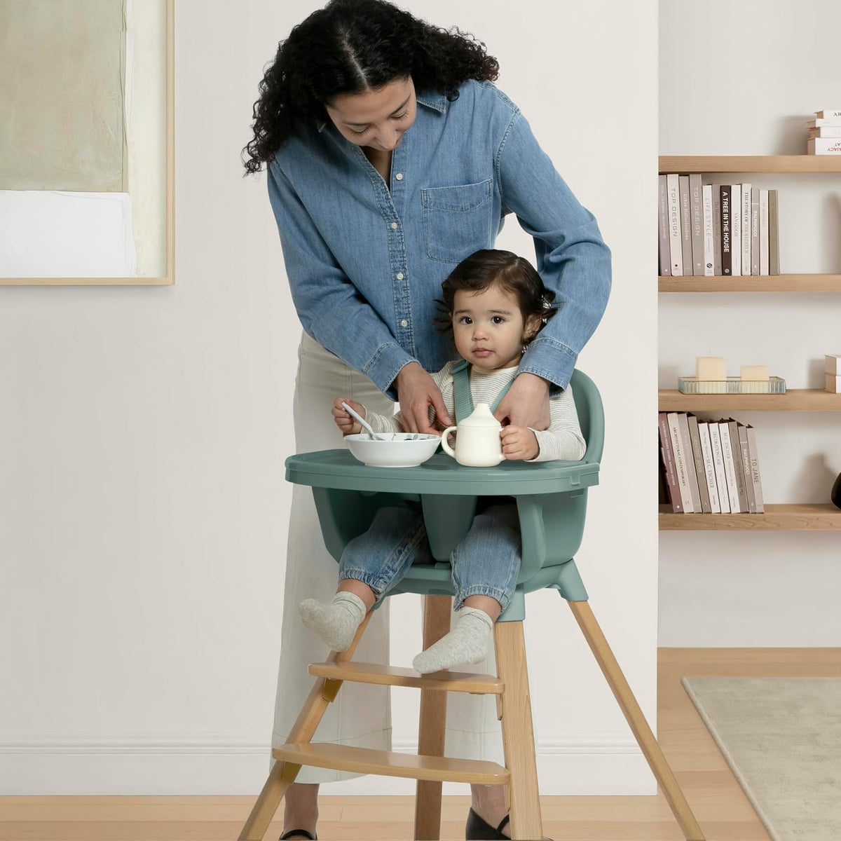 Delta Children - babyGap Otto 3-en-1 Silla Alta - Silla Alta que se...