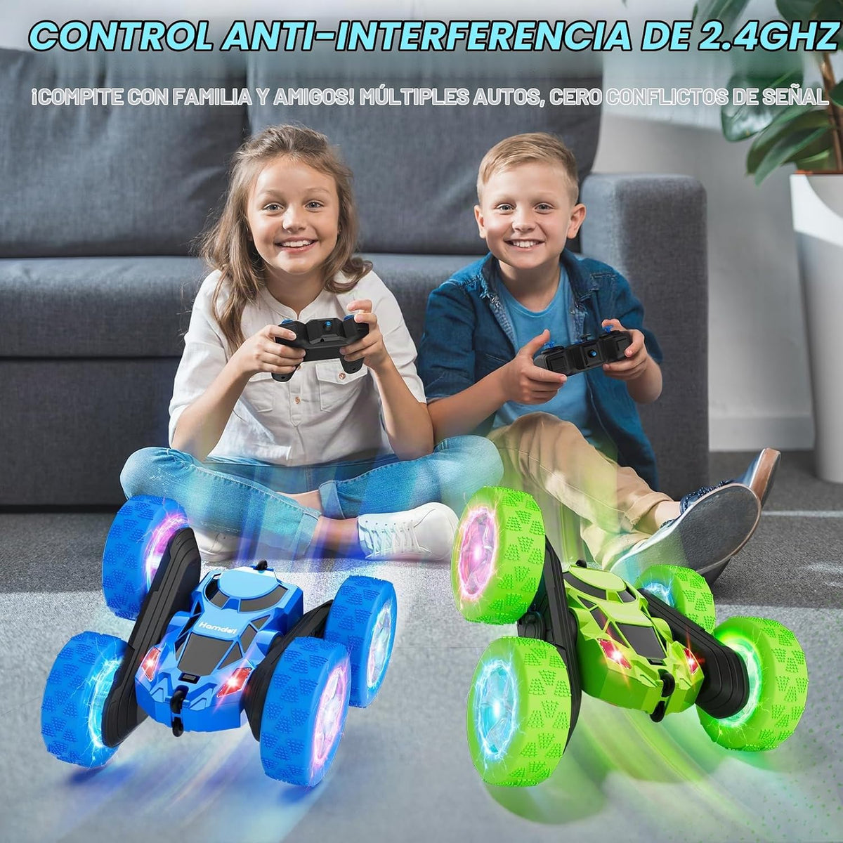 Hamdol STEM - Auto de control remoto para niños de 6 a 12 años, aut...